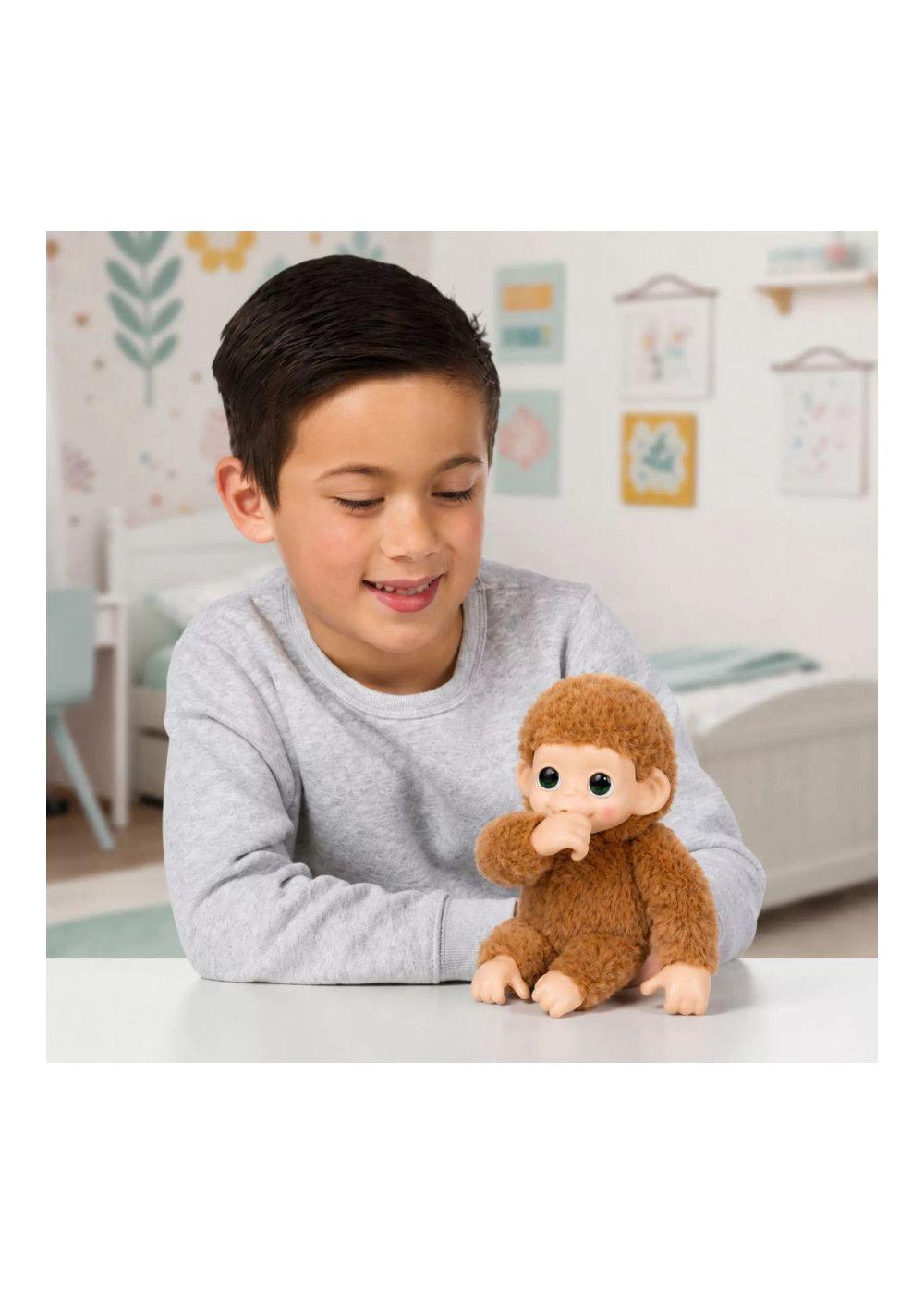 Little Live Pets My Baby Monkey S3 - Pepi Peach-3
