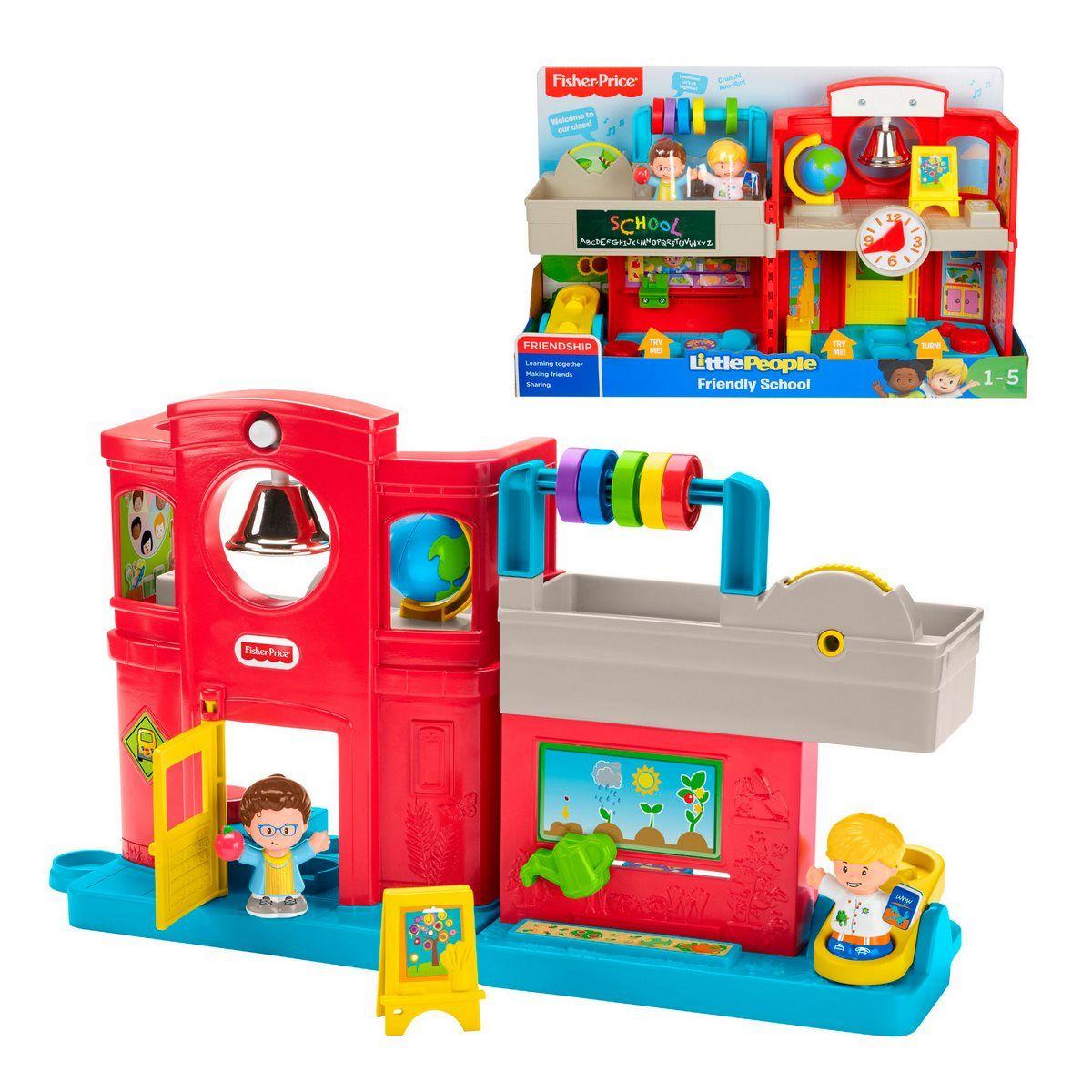 Escuela De Amigos Little People Mattel-0