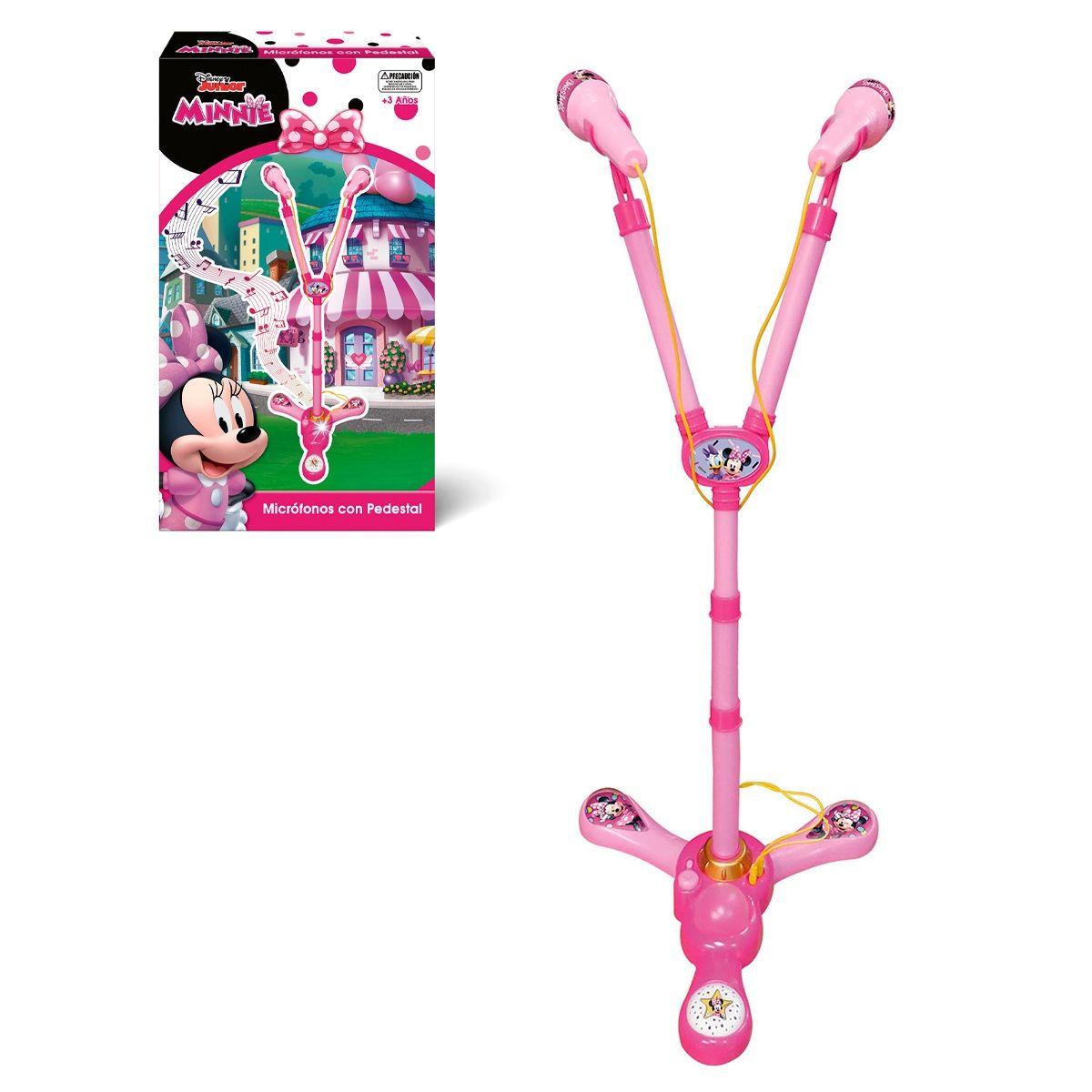 Set Microfonos Con Pedestal Minnie-0