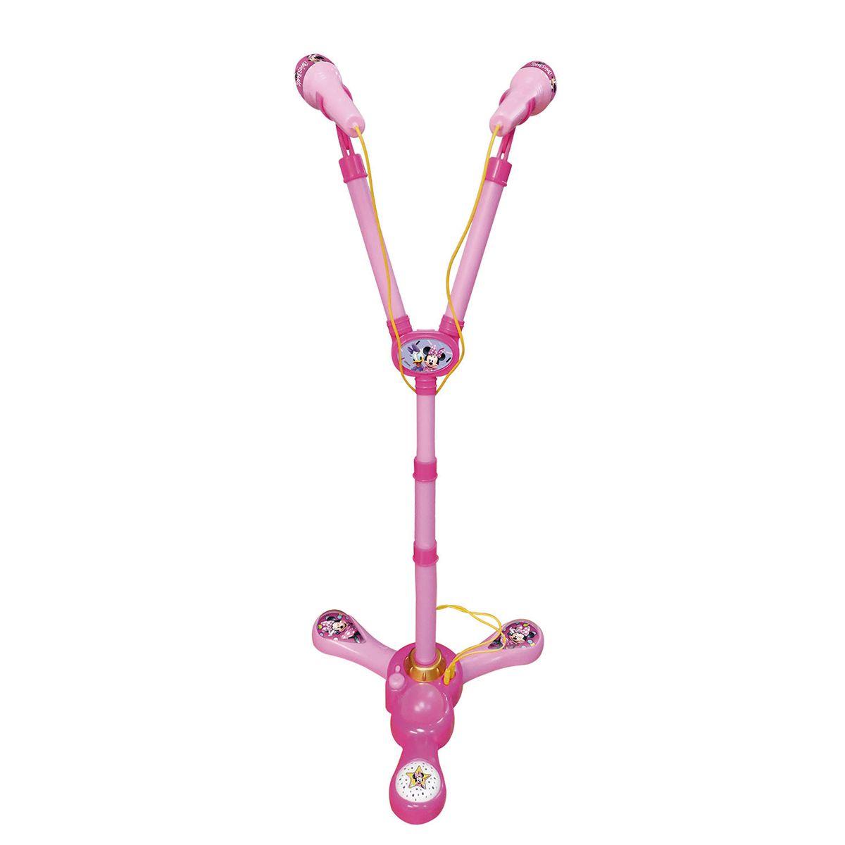 Set Microfonos Con Pedestal Minnie-1