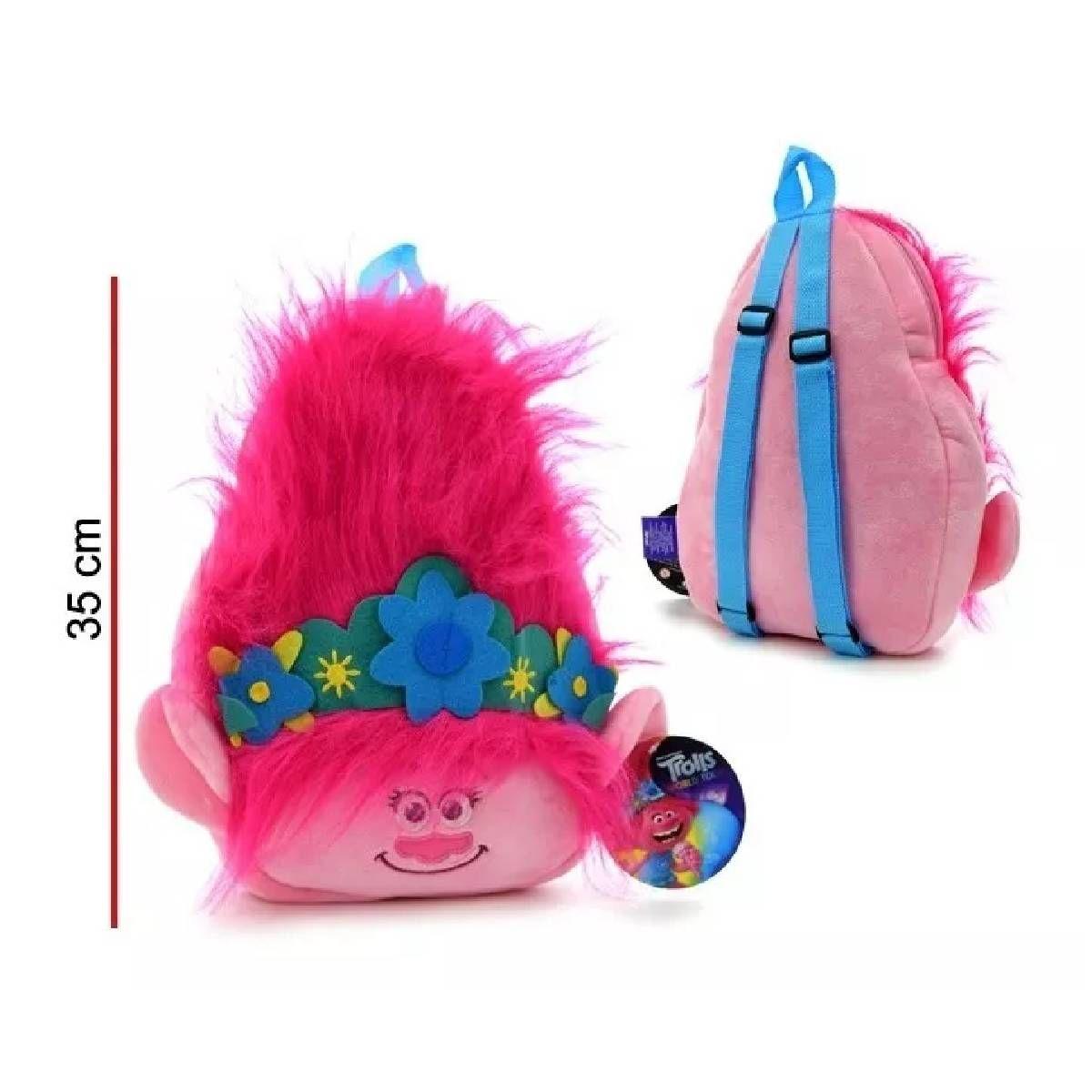Mochila Peluche Poppy Trolls-1