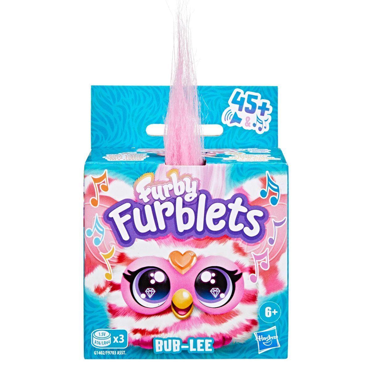 MINI PELUCHE FURBY FURBLETS - BUB - LEE-1
