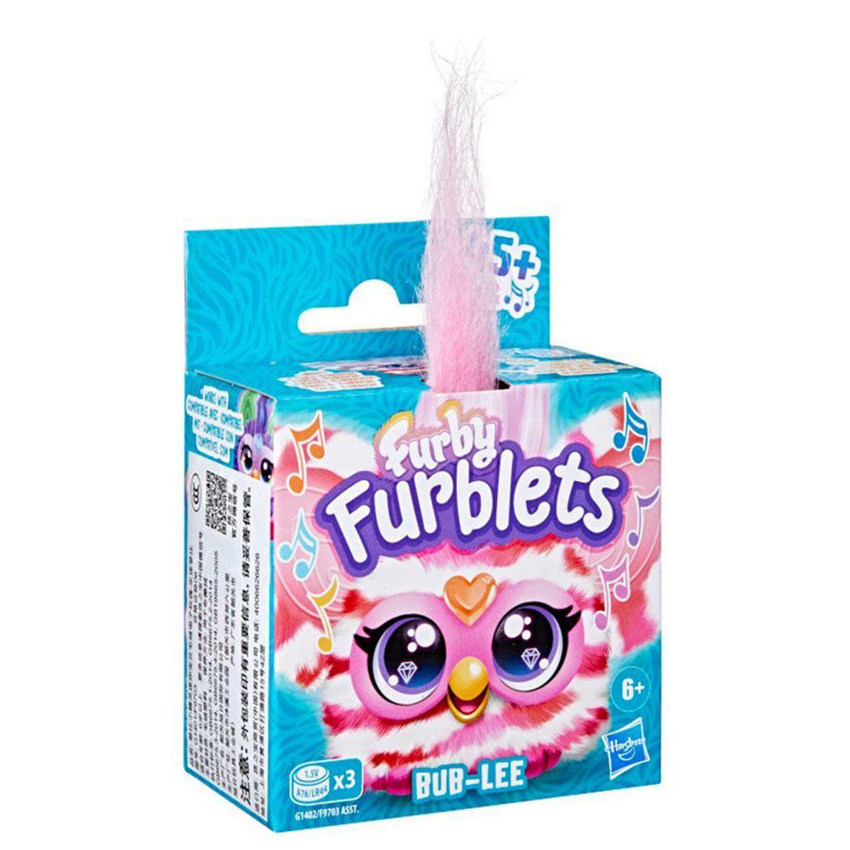 MINI PELUCHE FURBY FURBLETS - BUB - LEE-2