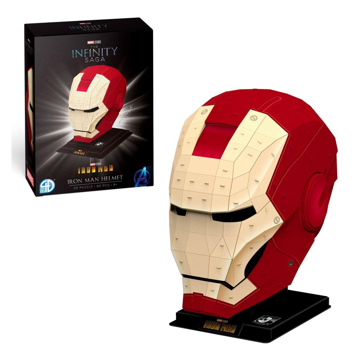 Puzzle 4d Casco Ironman De Marvel-0