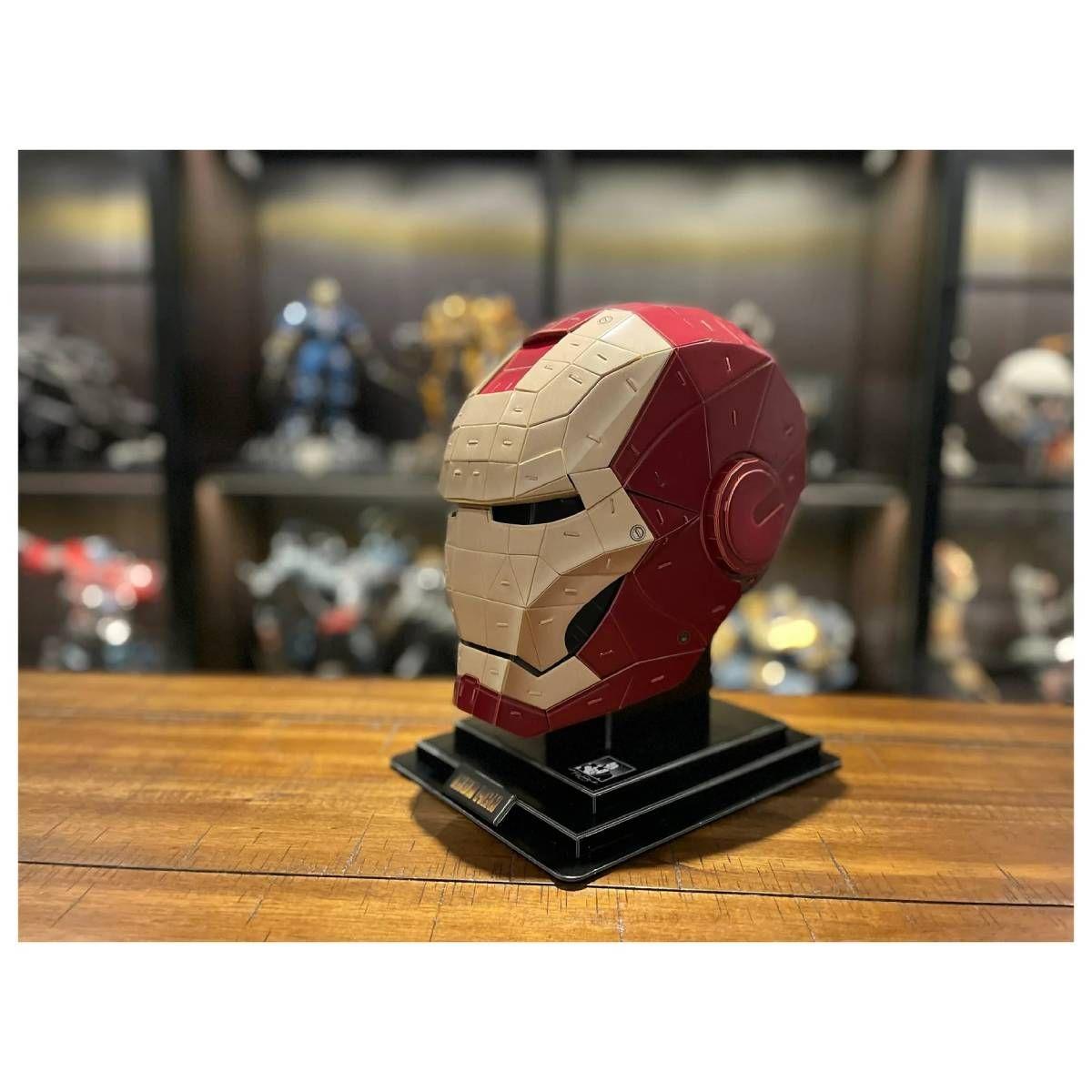 Puzzle 4d Casco Ironman De Marvel-1