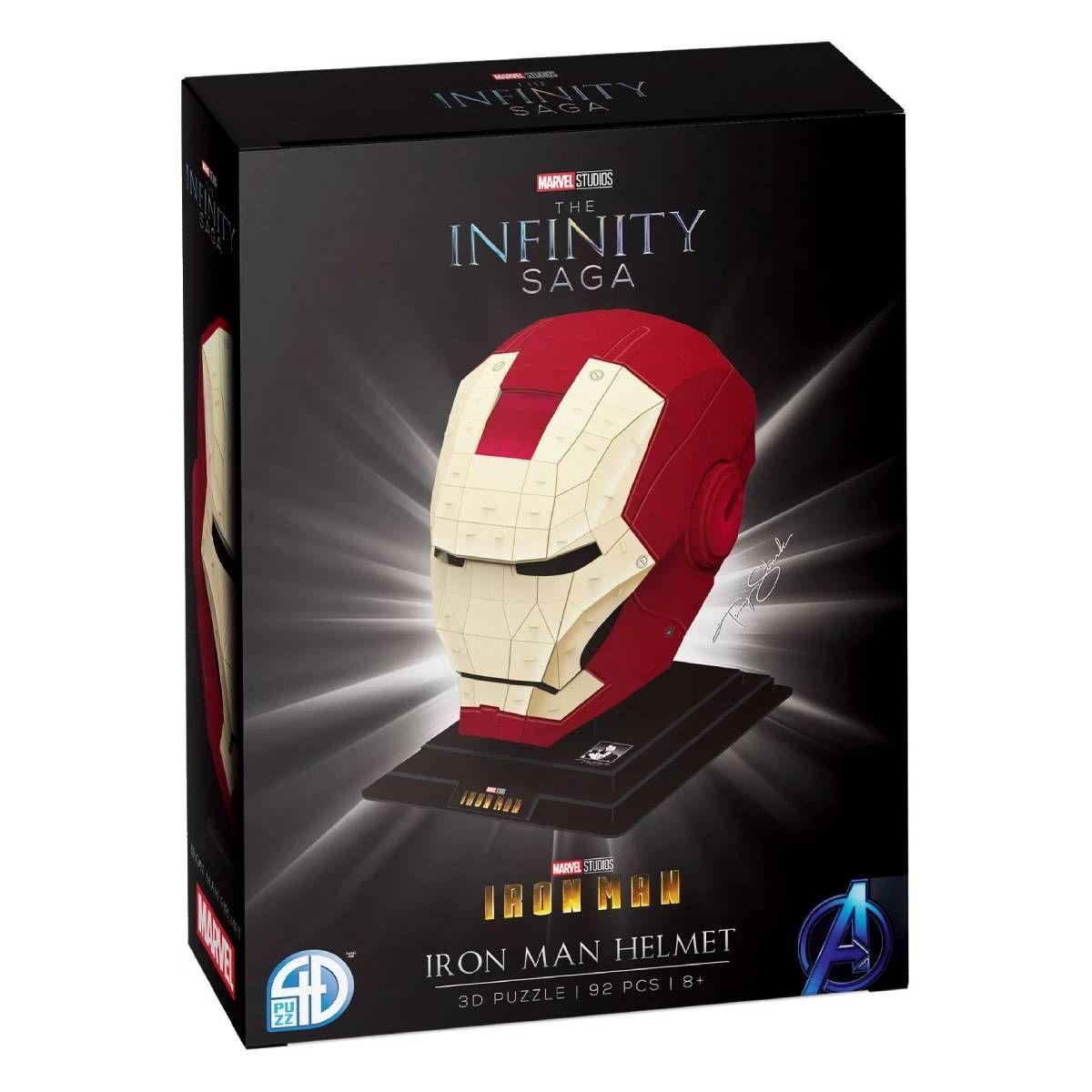 Puzzle 4d Casco Ironman De Marvel-9