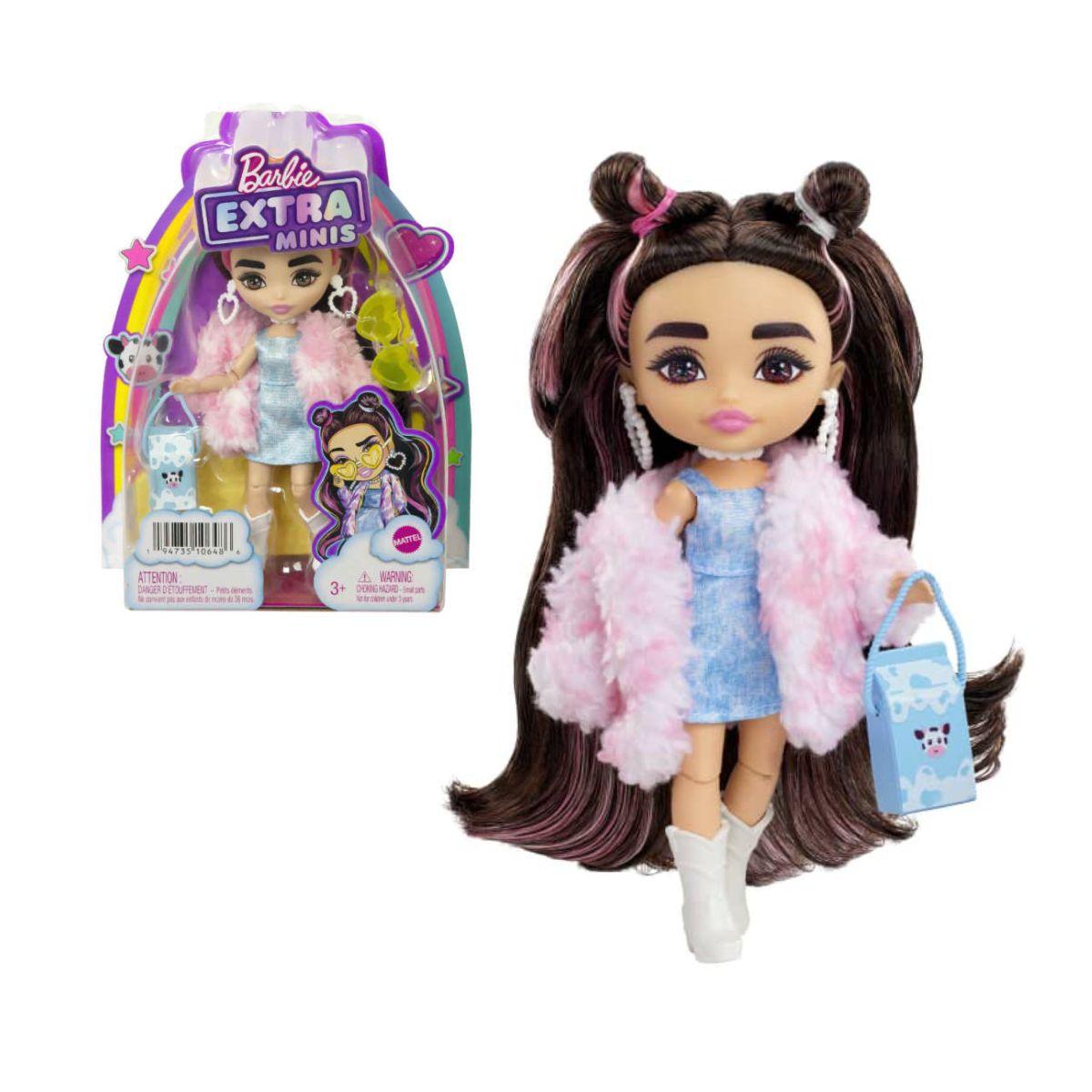 Barbie Extra Minis Surtido - Abrigo Rosado-0