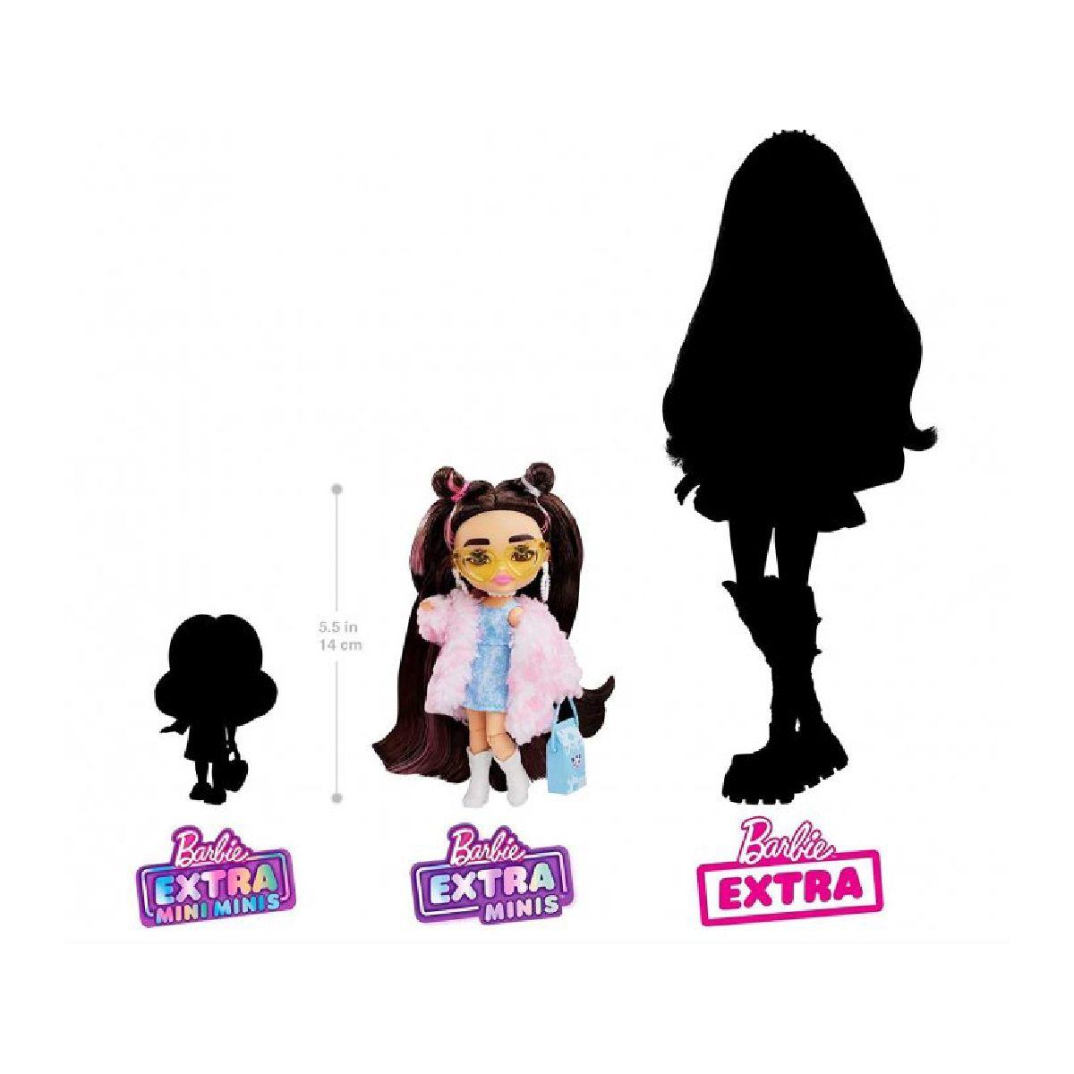Barbie Extra Minis Surtido - Abrigo Rosado-3