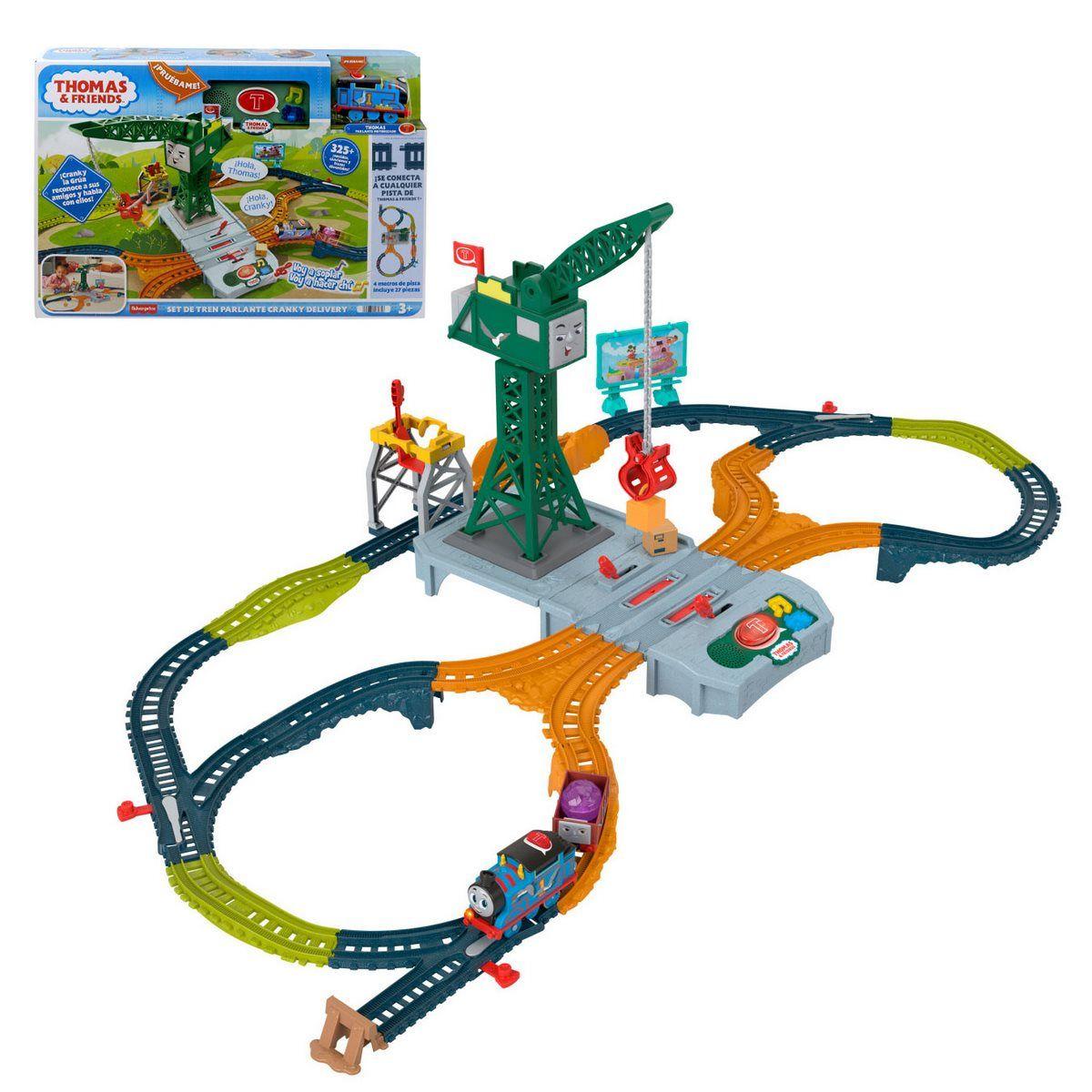 Thomas & Friends Set De Tren Parlante Cranky Delivery-0