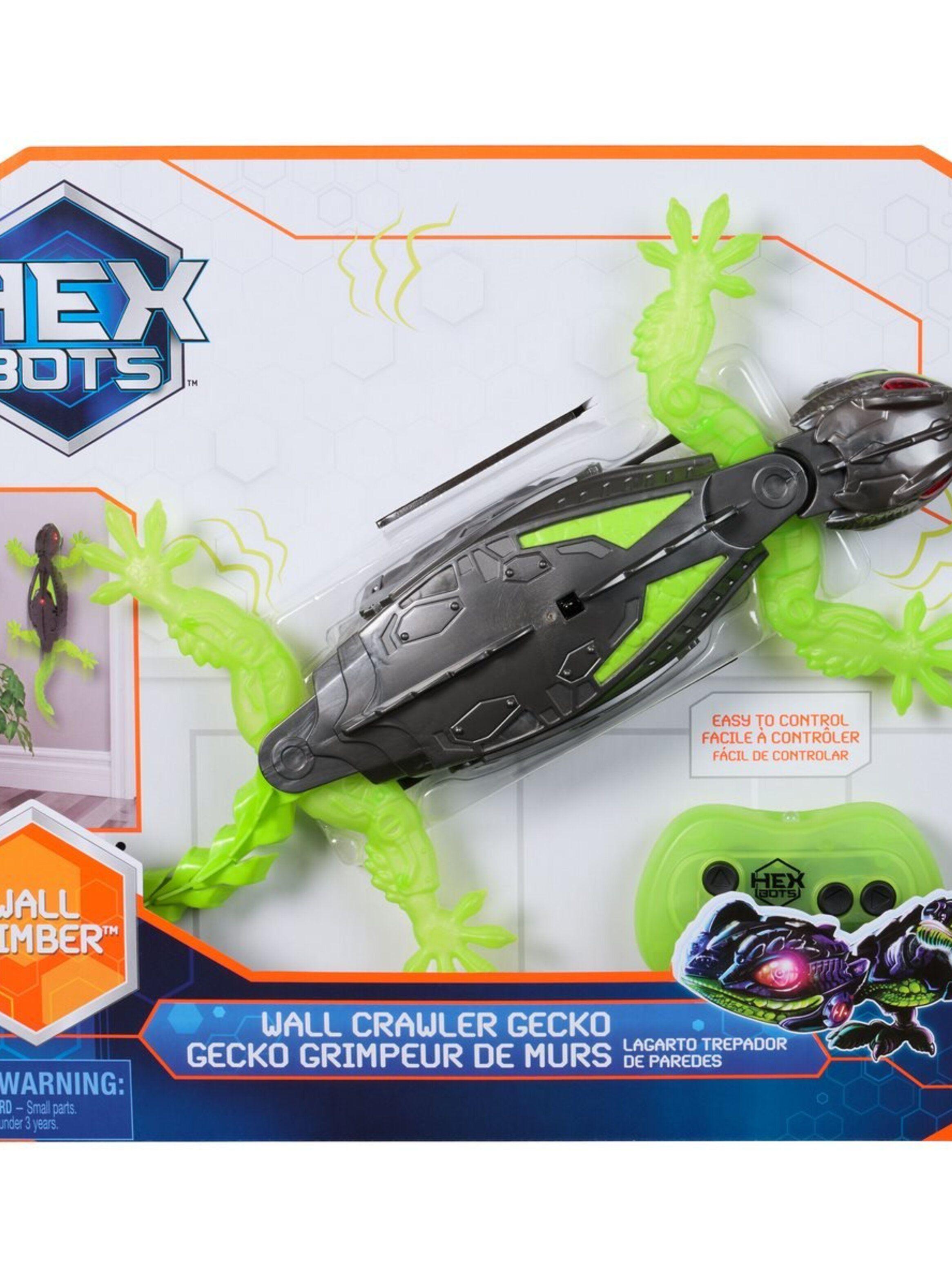 Gecko robot trepa muros con control remoto hex bot-2