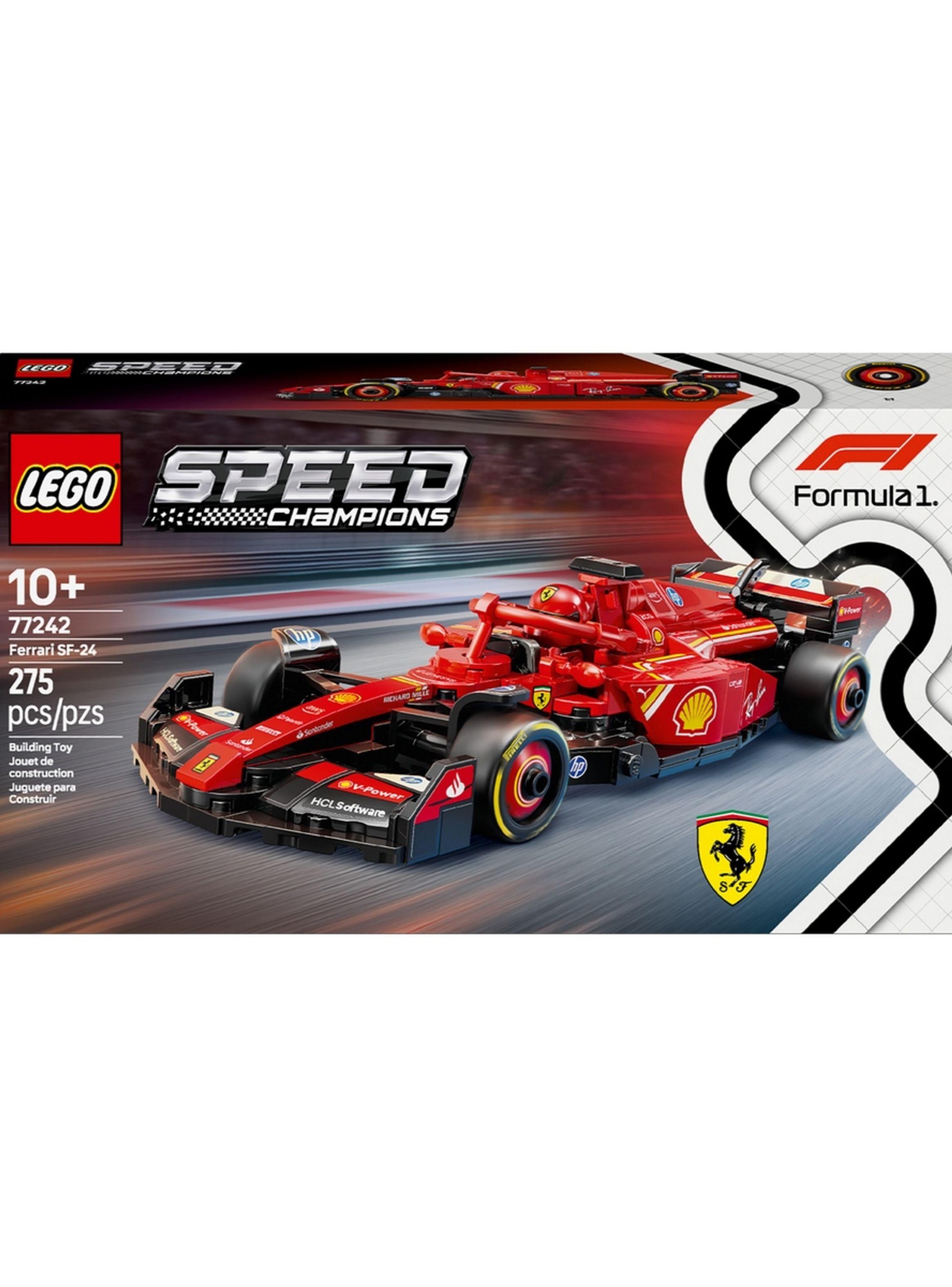 AUTO DE CARRERAS FERRARI SF-24 F1 LEGO SPEED CHAMPIONS-2