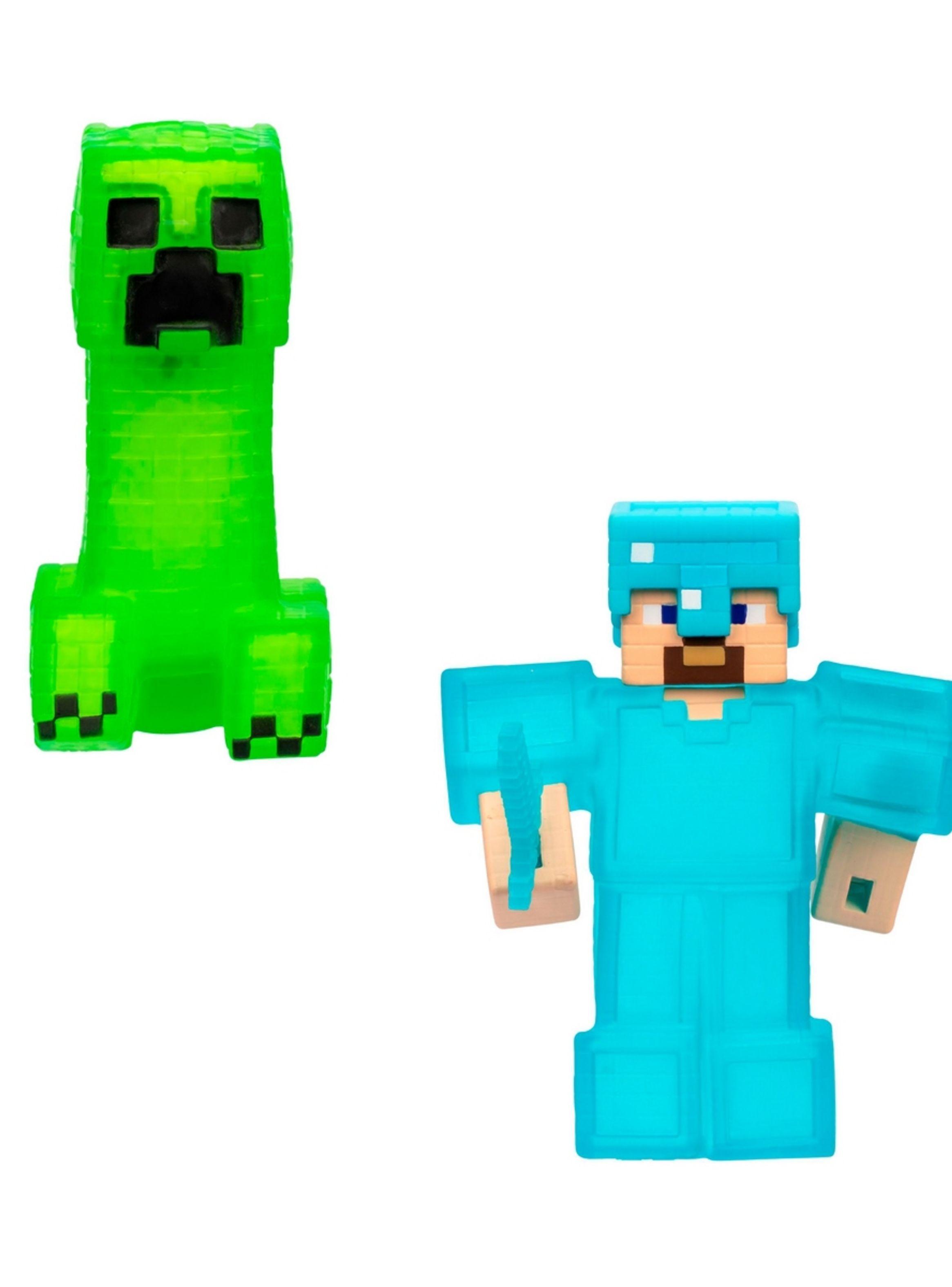 Figura de acción Heroes of Goo Jit Zu Minecraft Steve y-0