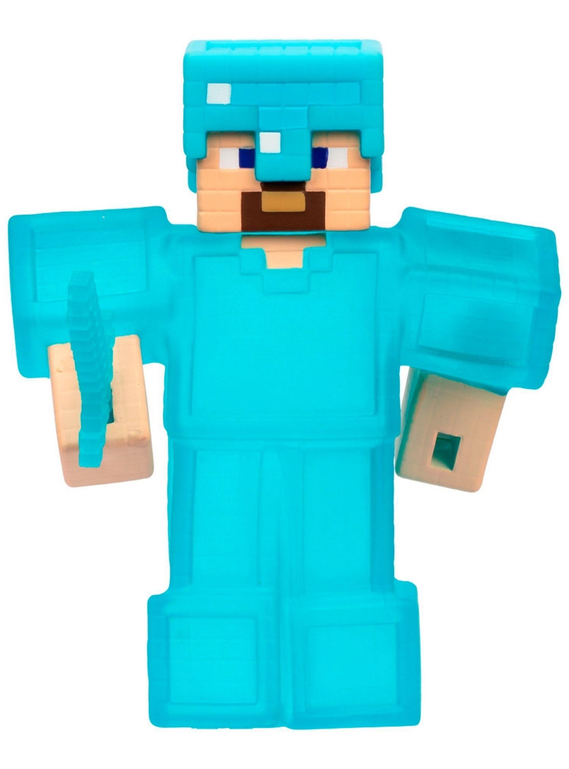 Figura de acción Heroes of Goo Jit Zu Minecraft Steve y-1