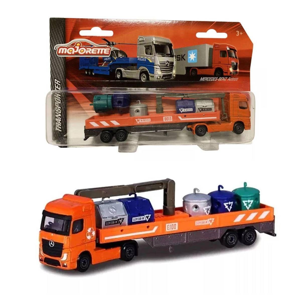 Majorette Transporte - Mercedes -Naranjo-0