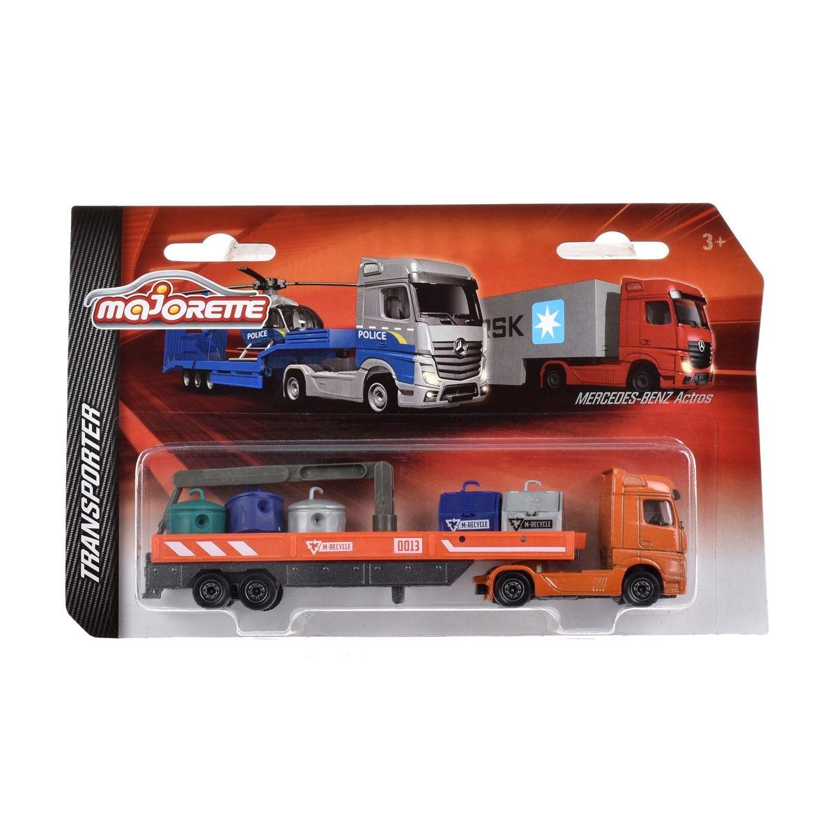 Majorette Transporte - Mercedes -Naranjo-3