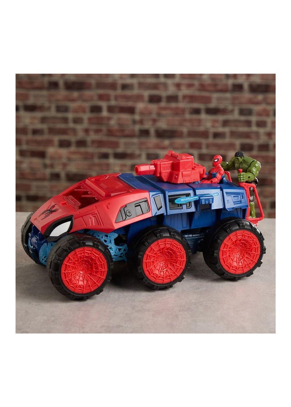 SPIDERMAN MOVIE SUPERTANQUE MORDEDOR 2 EN 1 VEHICULO-5