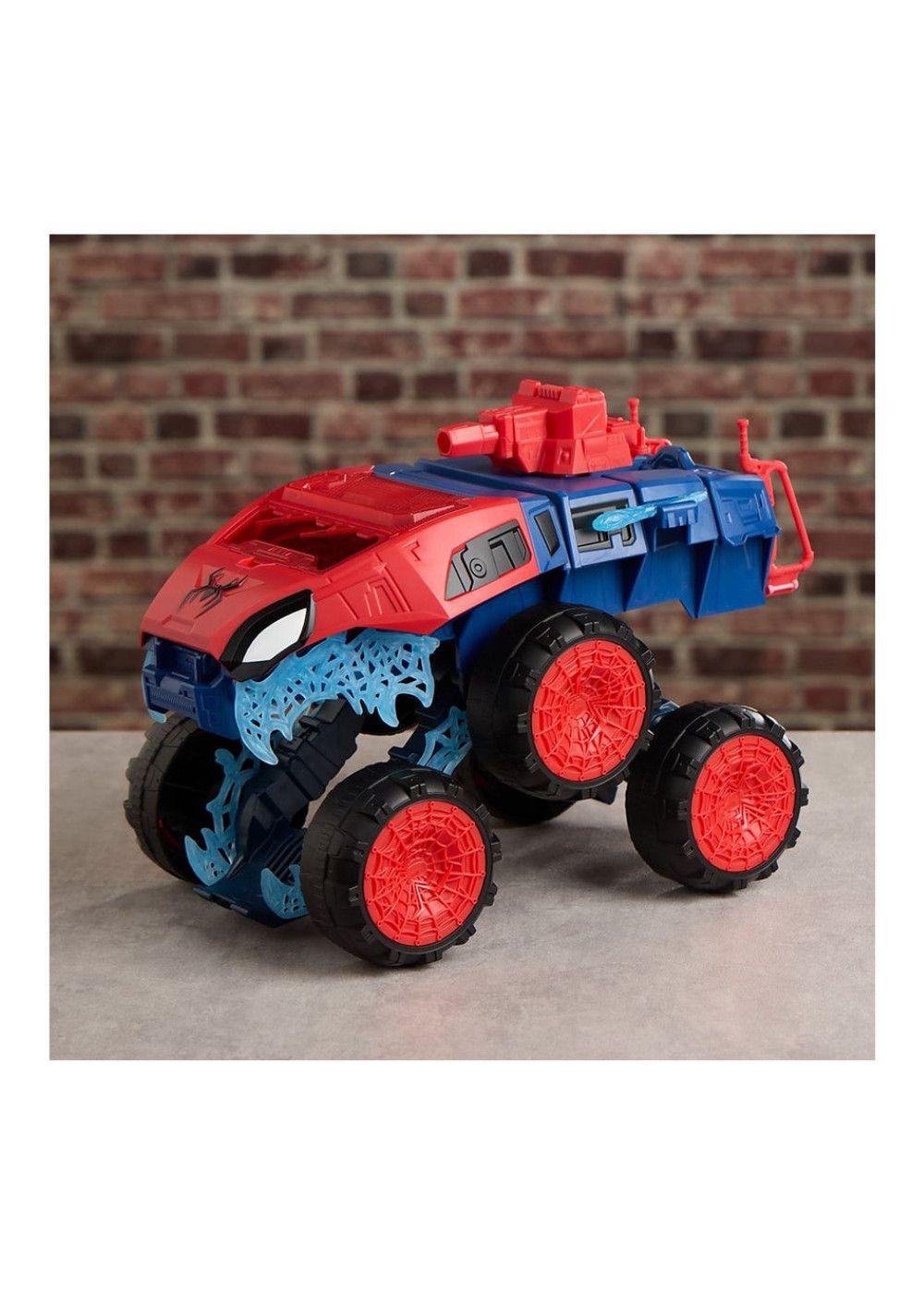 SPIDERMAN MOVIE SUPERTANQUE MORDEDOR 2 EN 1 VEHICULO-7