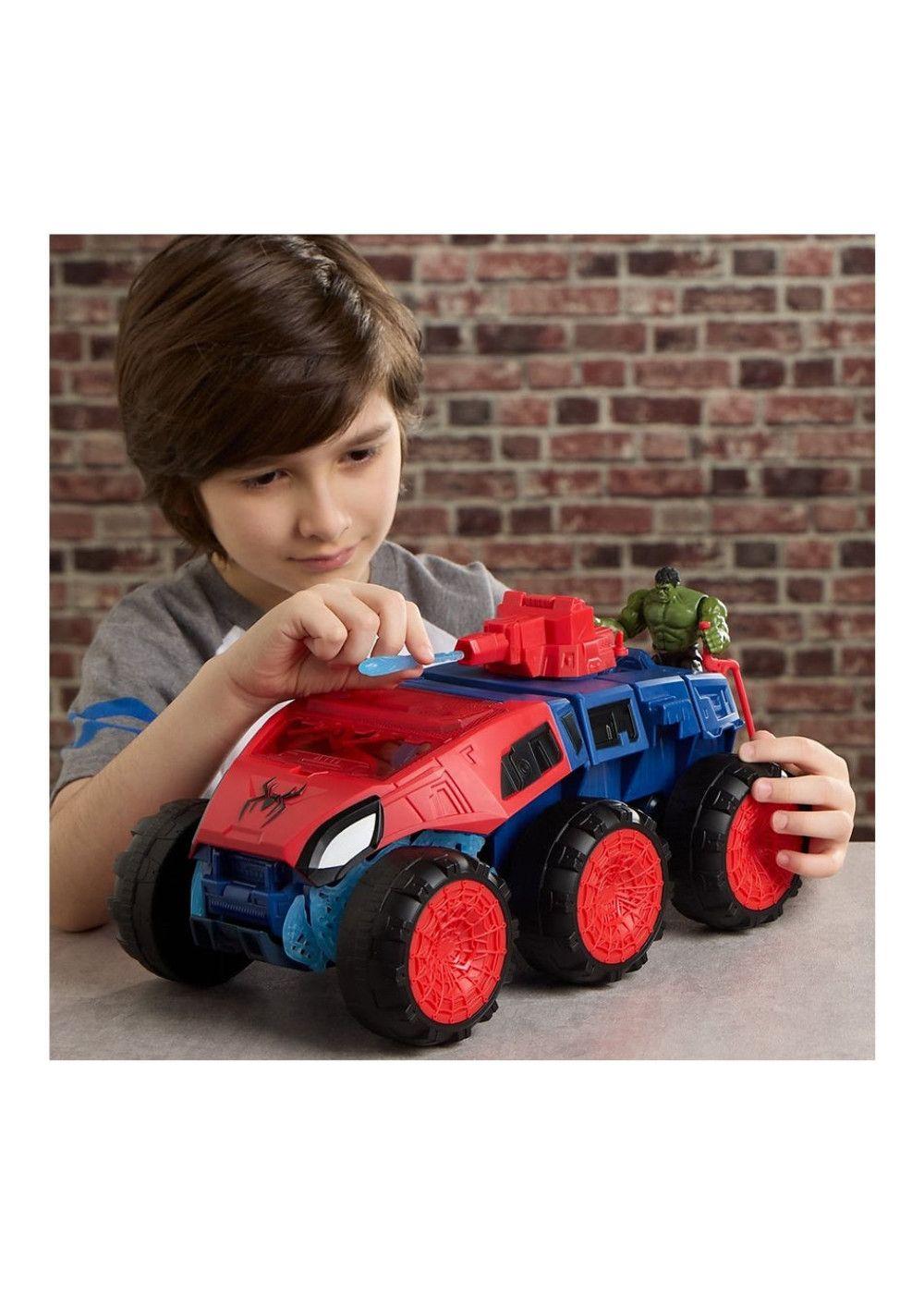 SPIDERMAN MOVIE SUPERTANQUE MORDEDOR 2 EN 1 VEHICULO-8