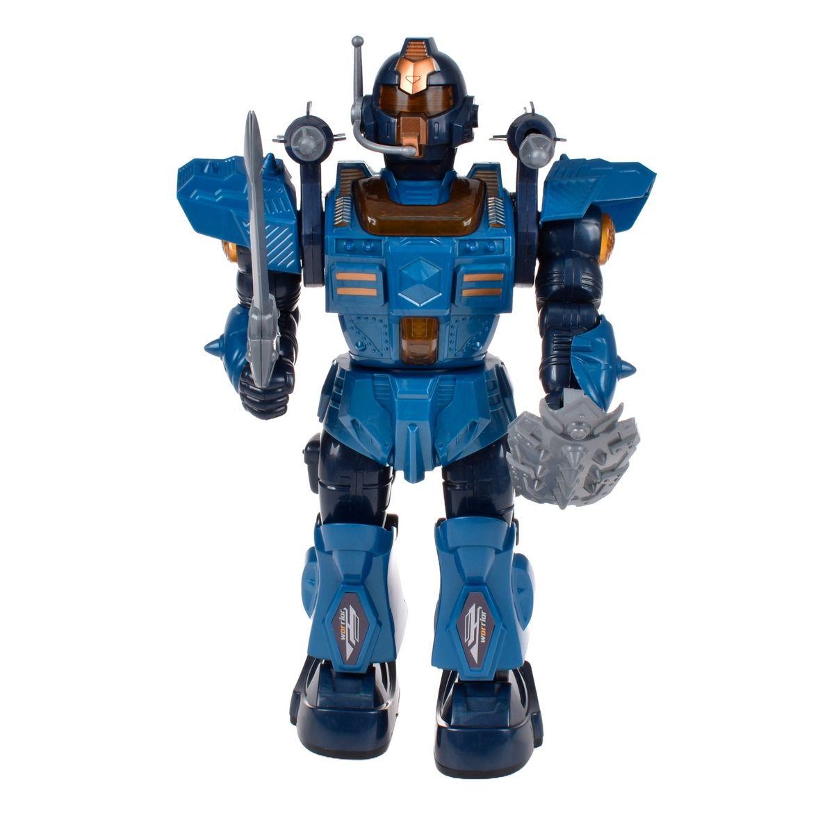 ROBOT QUE CAMINA CON LUCES Y SONIDO - AZUL-4