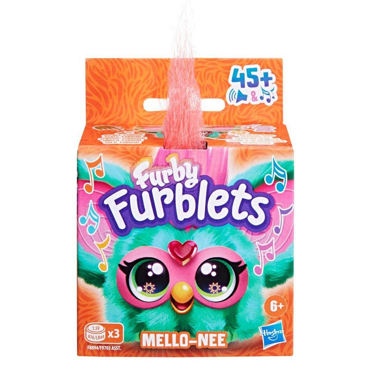 MINI PELUCHE FURBY FURBLETS - MELLO-NEE-9