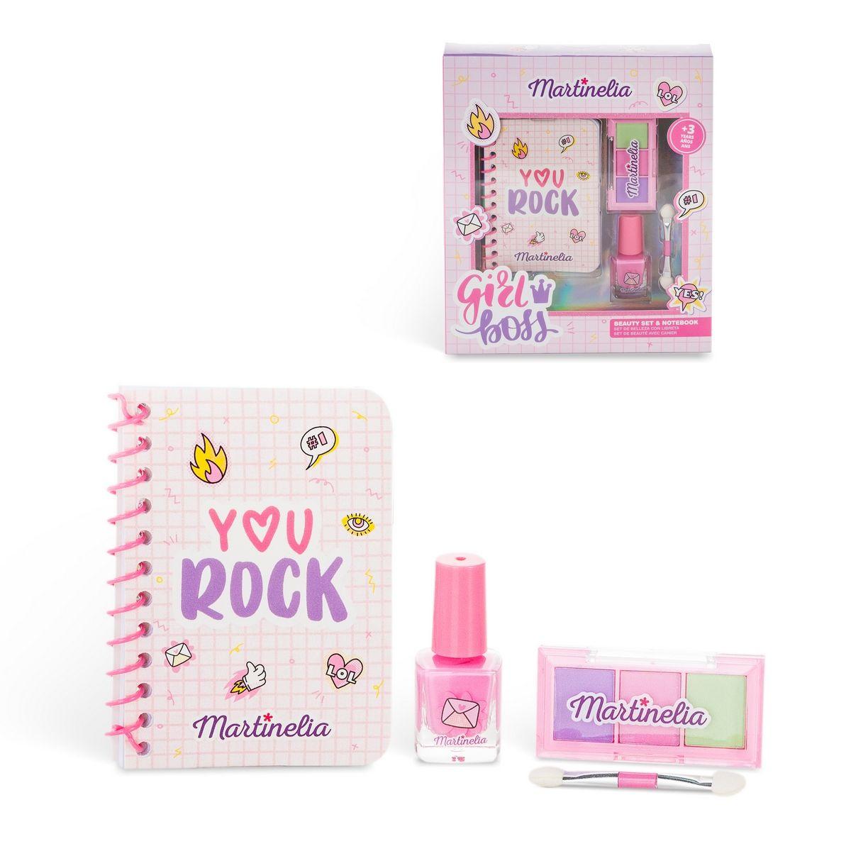MARTINELIA – SUPER GIRL MAQUILLAJE Y BLOCK DE NOTAS-0