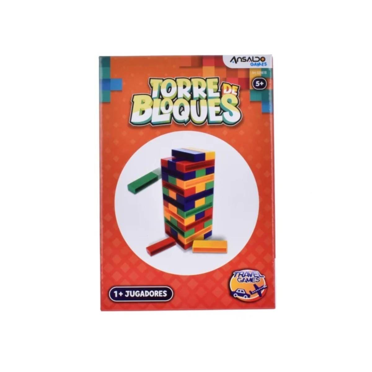 Travel Game - Torre De Bloques-2