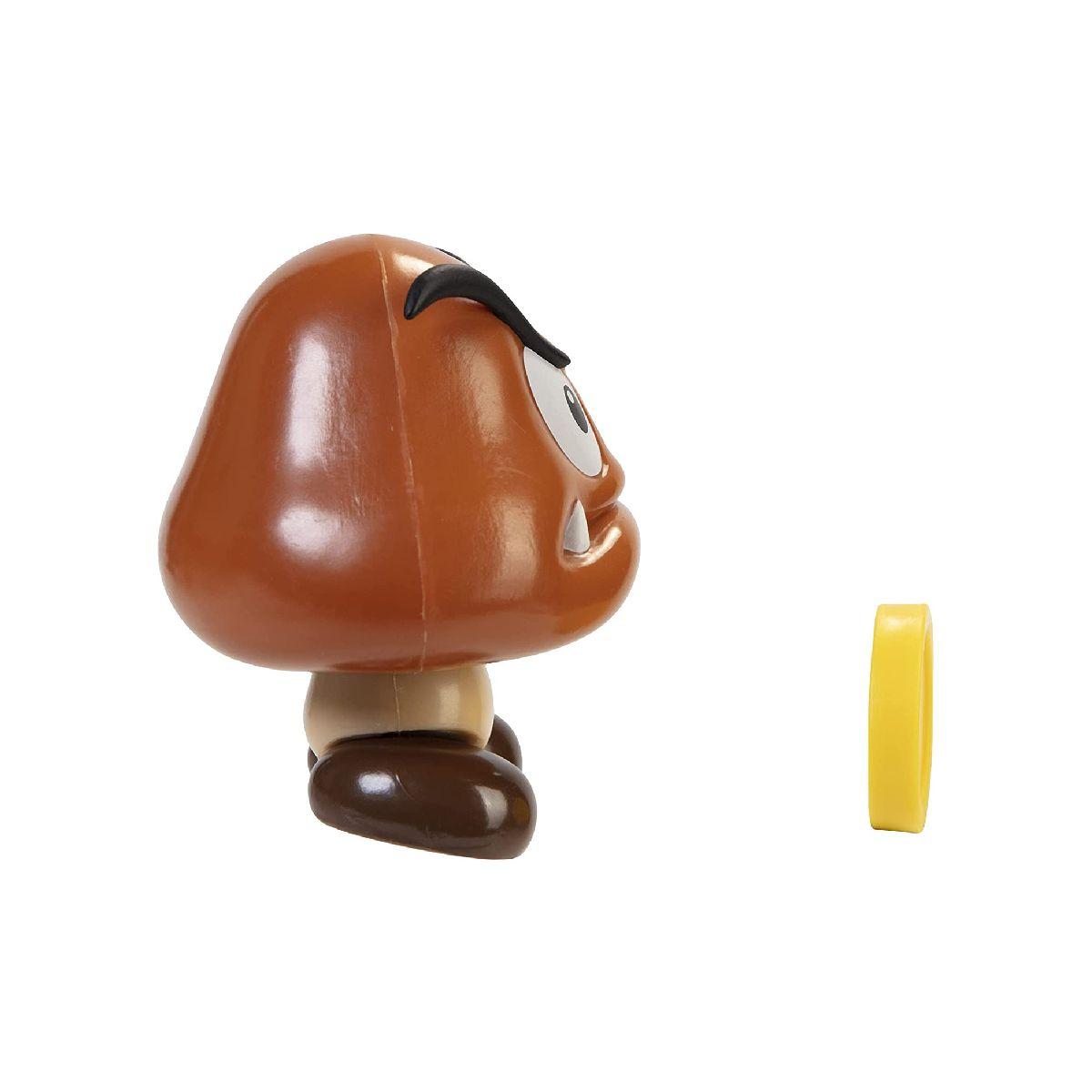 Nintendo Super Mario 10 Cm Figuras - Goomba Con Moneda-2