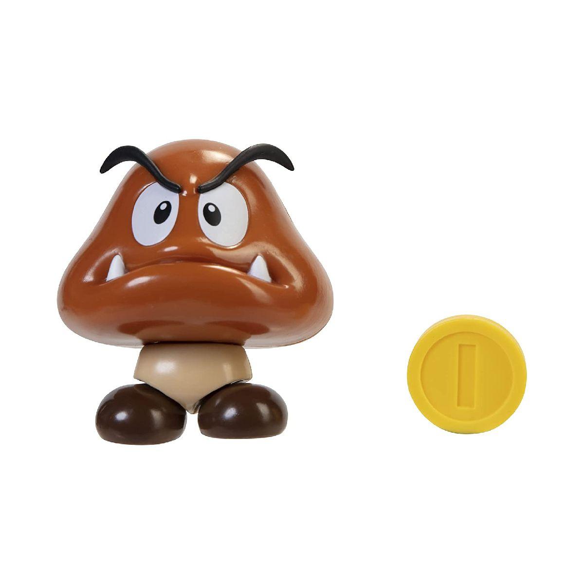 Nintendo Super Mario 10 Cm Figuras - Goomba Con Moneda-5