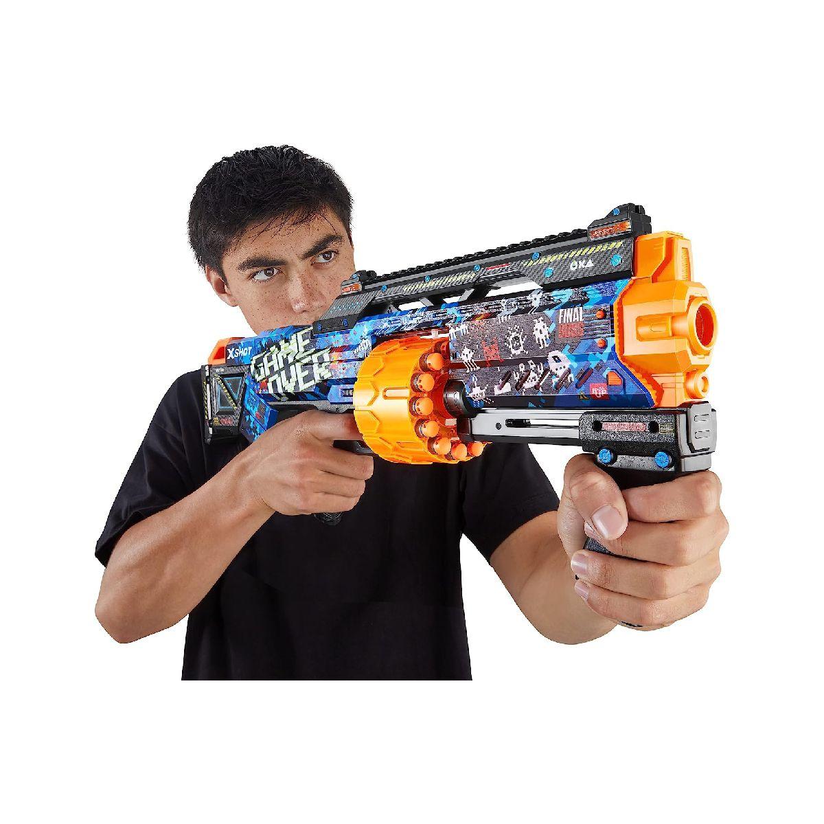 Lanza Dardos Last Stand Skins X-Shot - Game Over-2