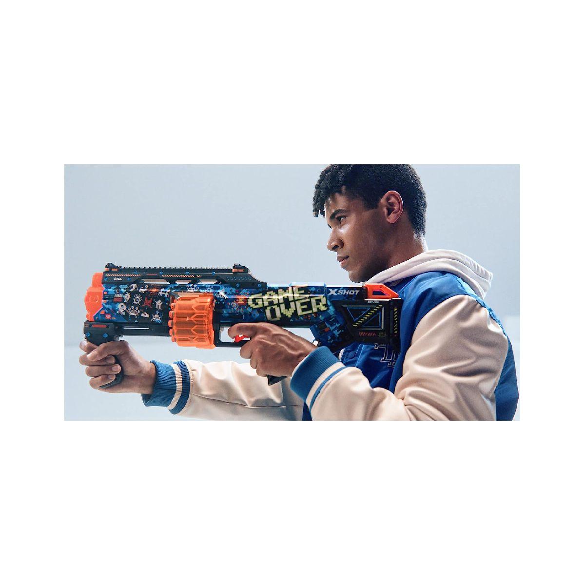 Lanza Dardos Last Stand Skins X-Shot - Game Over-3