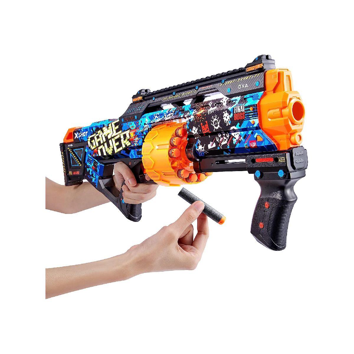 Lanza Dardos Last Stand Skins X-Shot - Game Over-4