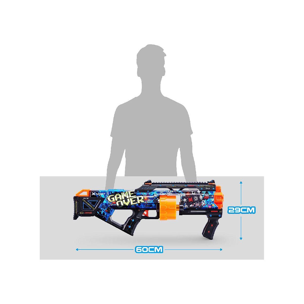 Lanza Dardos Last Stand Skins X-Shot - Game Over-5