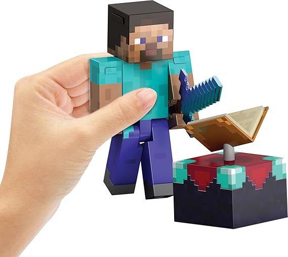 MINECRAFT DIAMOND FIGURA DE ACCION COLECCIONABLE - STEVE-3