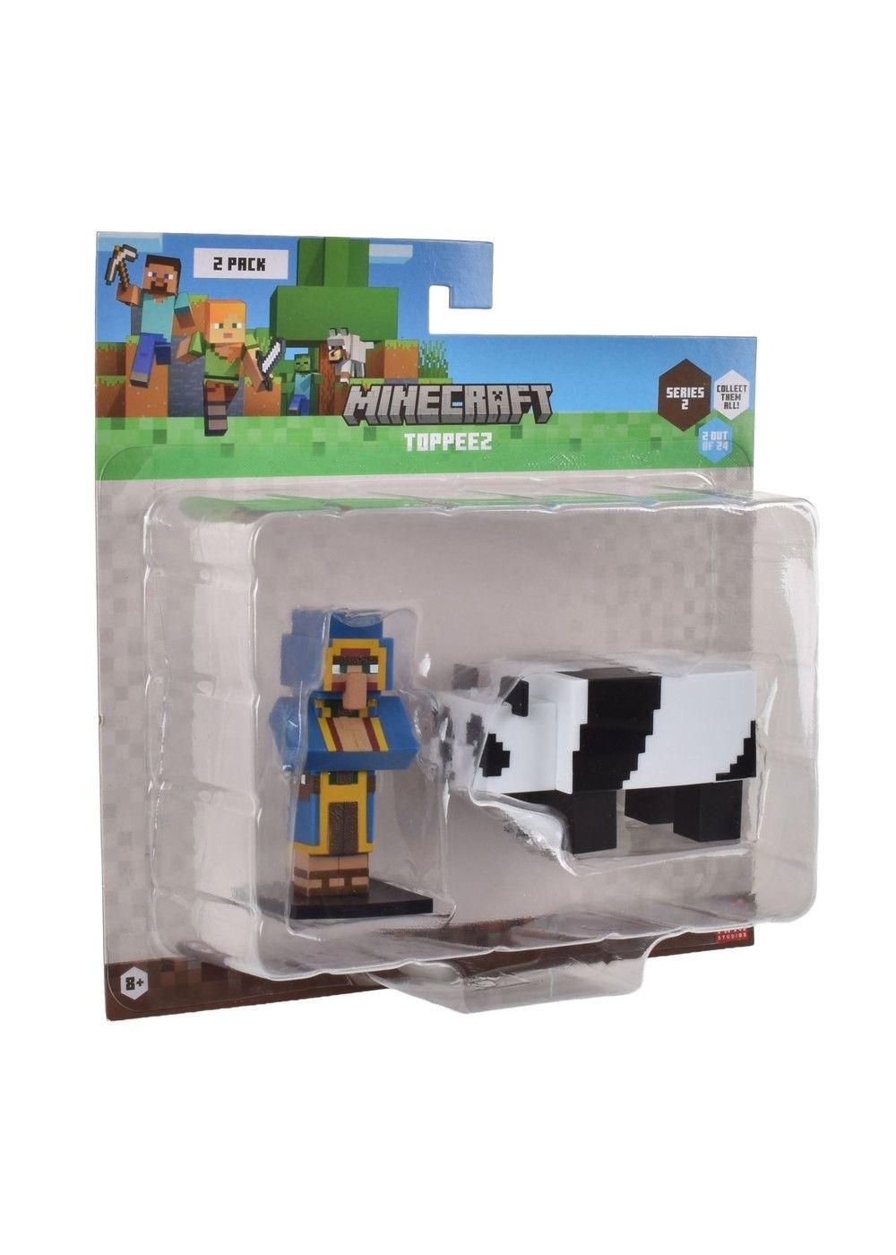 Set 2 Figuras 6 Cms Toppeez Minecraft - Comerciante-5
