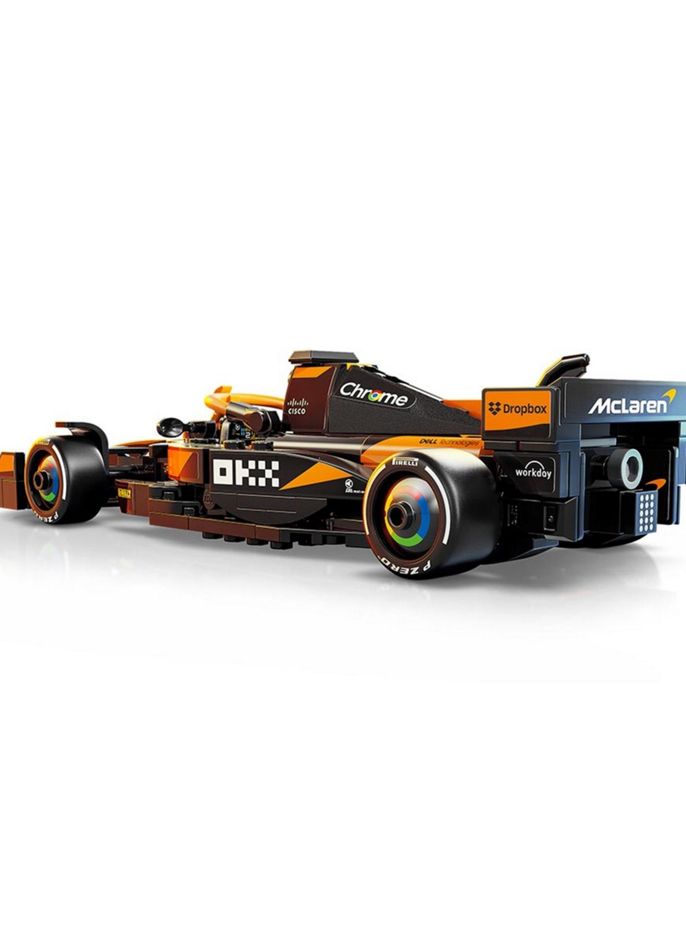 Auto de carreras LEGO Speed Champions McLaren F1 269 piezas-4