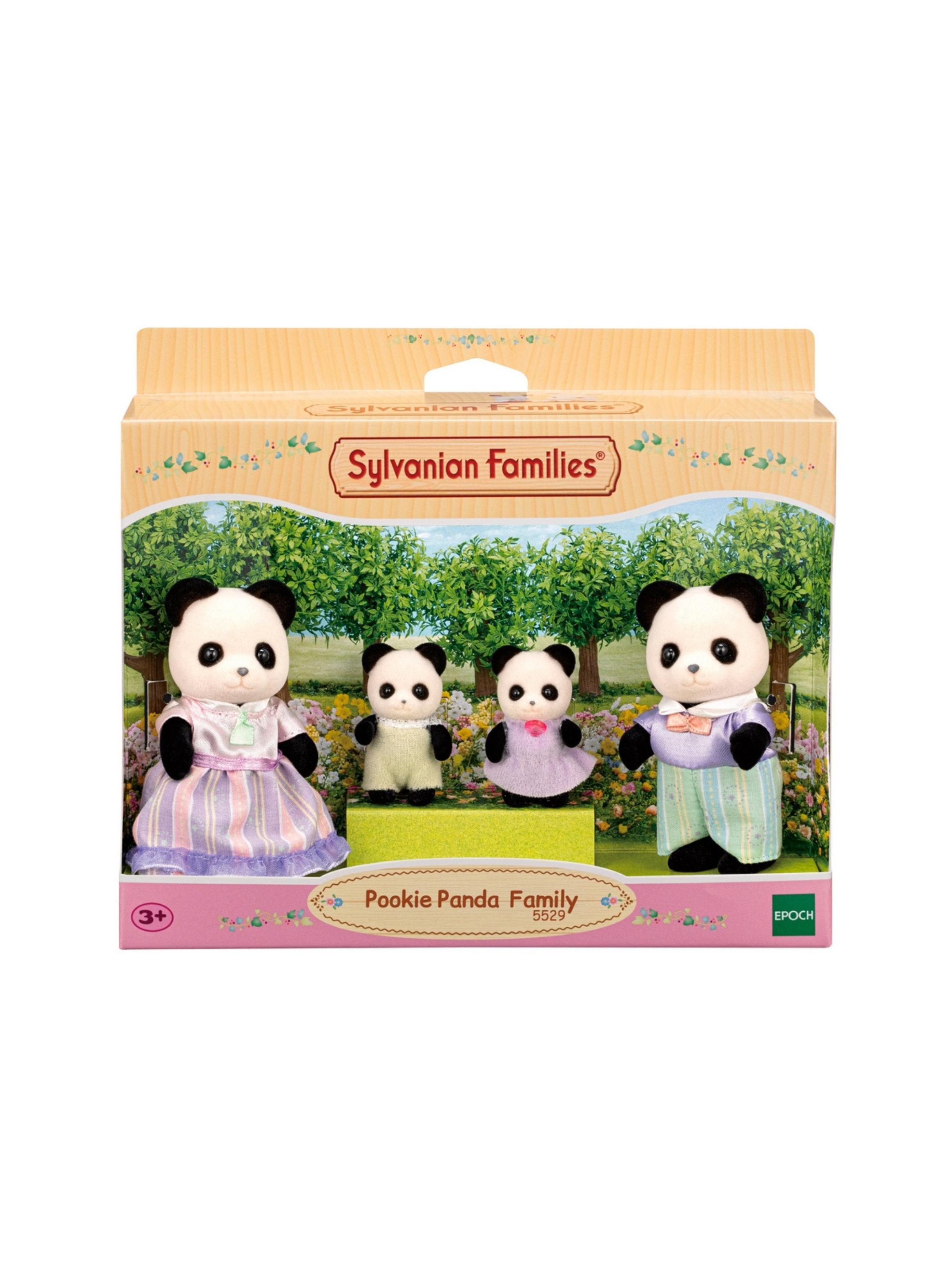 FAMILIA PANDA POOKIE  SYLVANIAN FAMILIES-2
