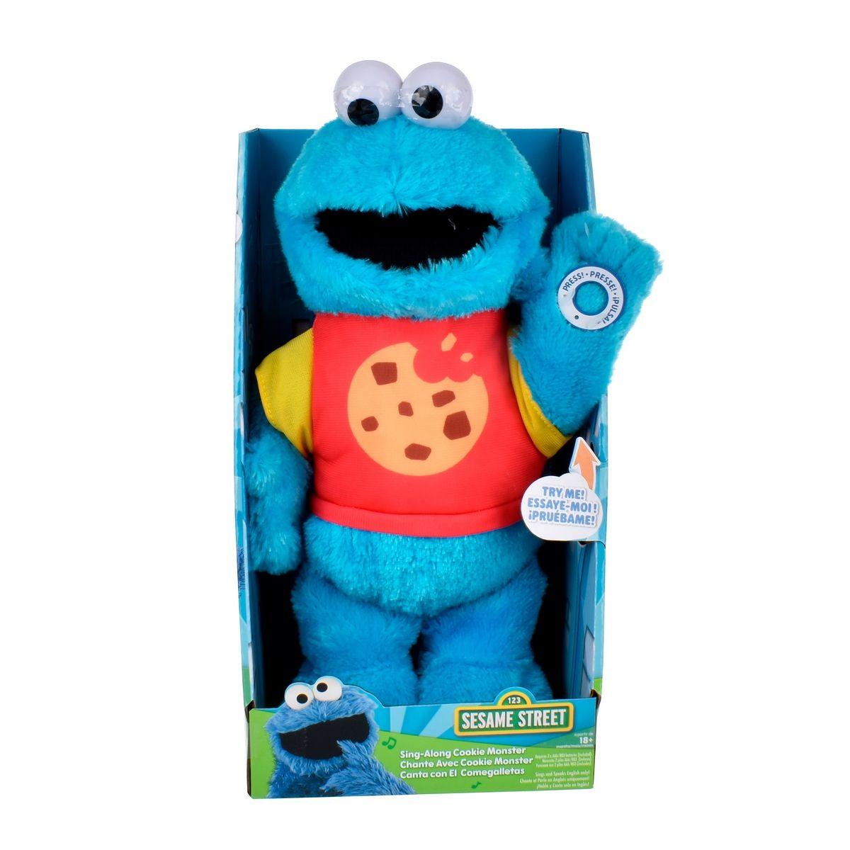 Peluche Musical 33 Cm Plaza Sesamo - Canta El Comegalletas-2