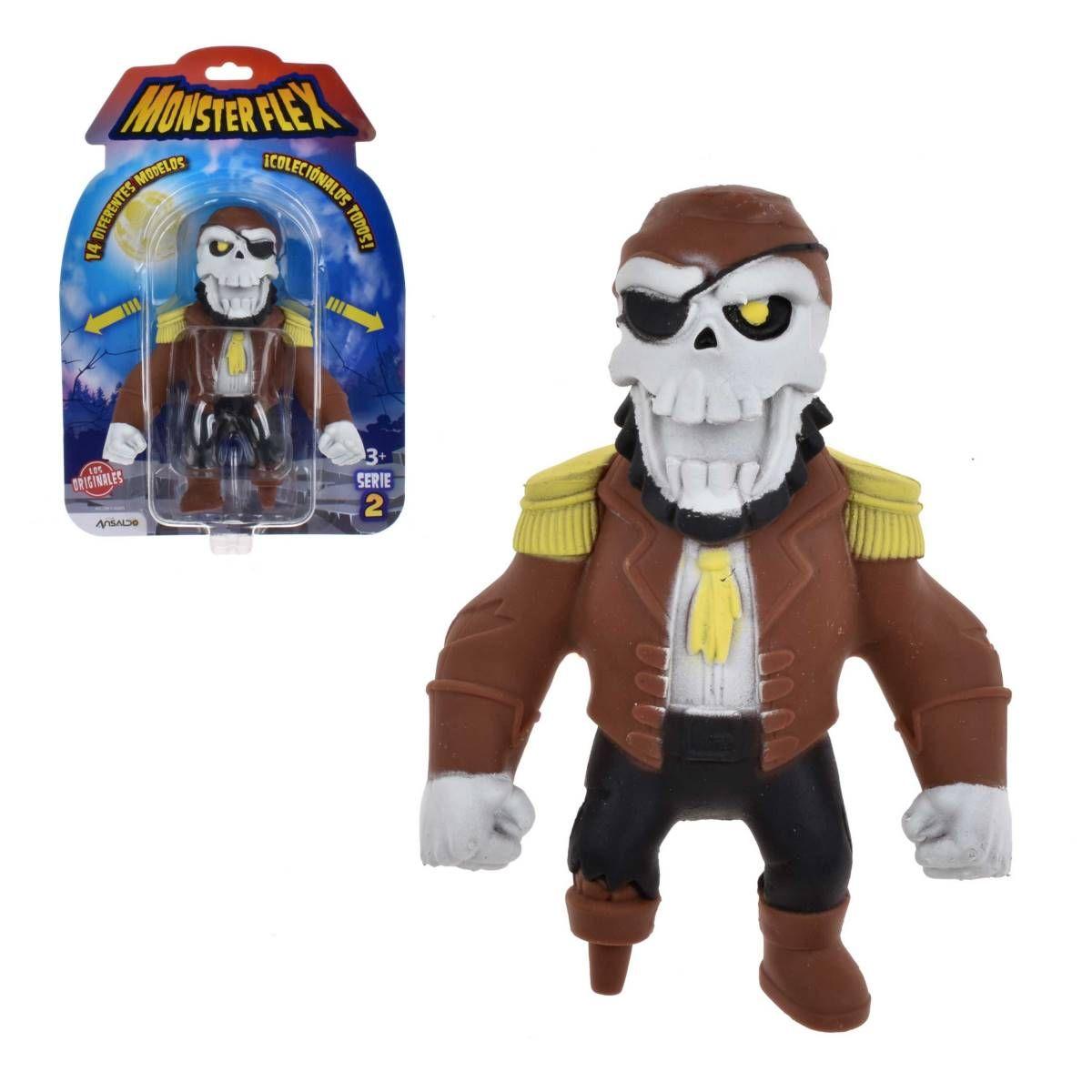 Figura Strech De Goma De 15 Cms Que Se Estira Monster Flex --0
