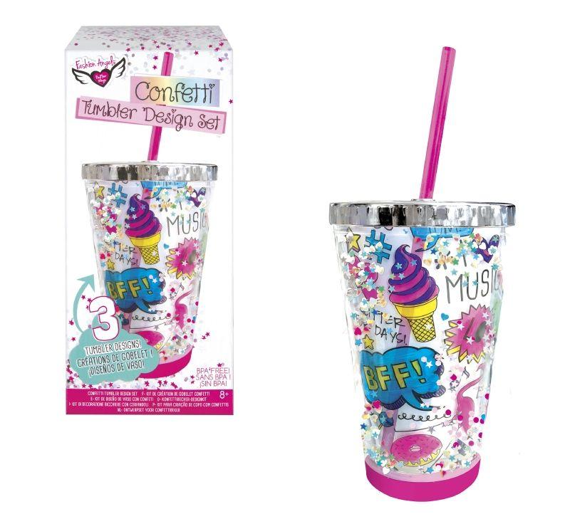Vaso Doble Pared Decorable Fashion Angels-0
