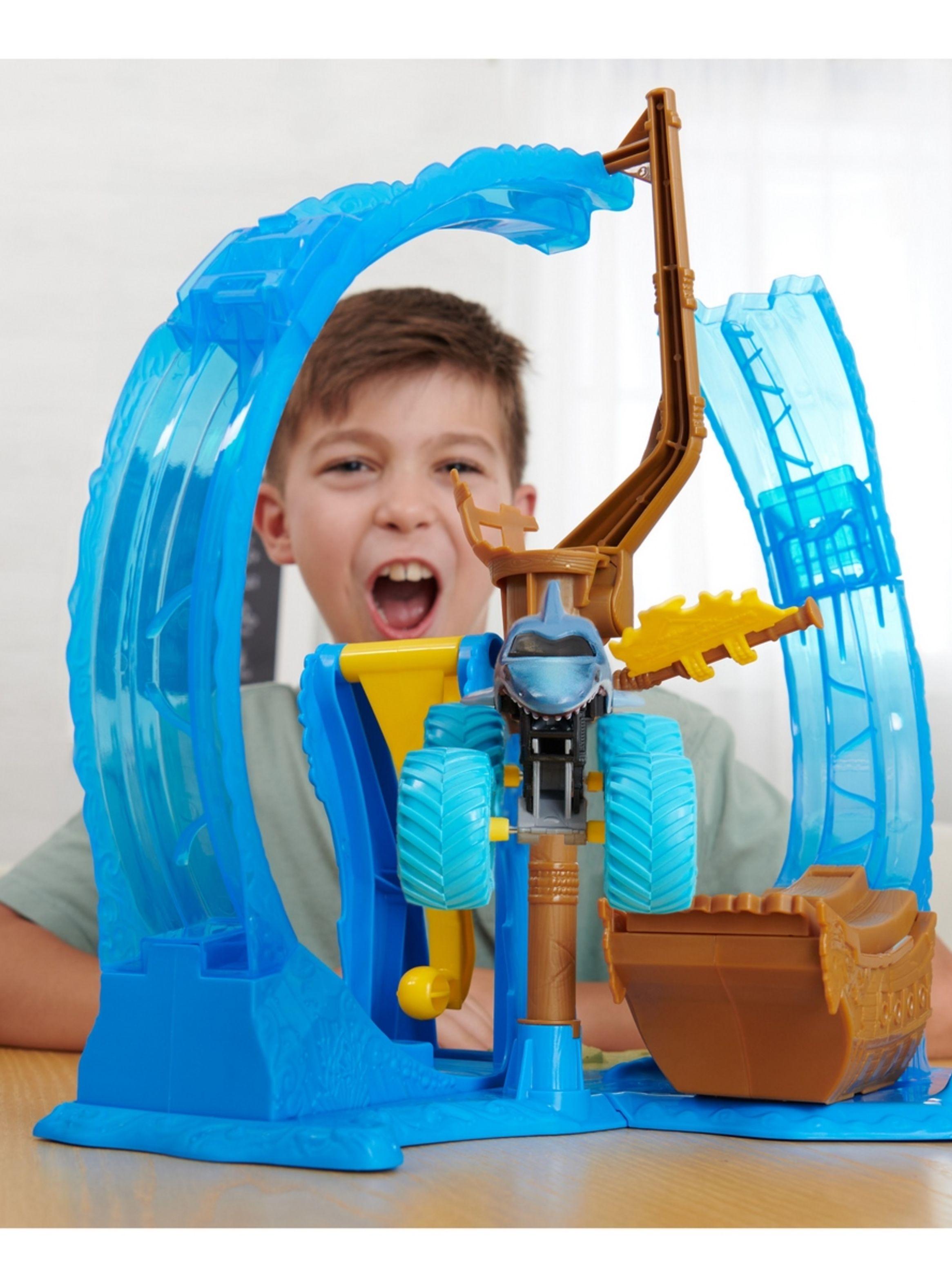 Vehículo radio controlado MONSTER JAM 1:64 Megalodon-4