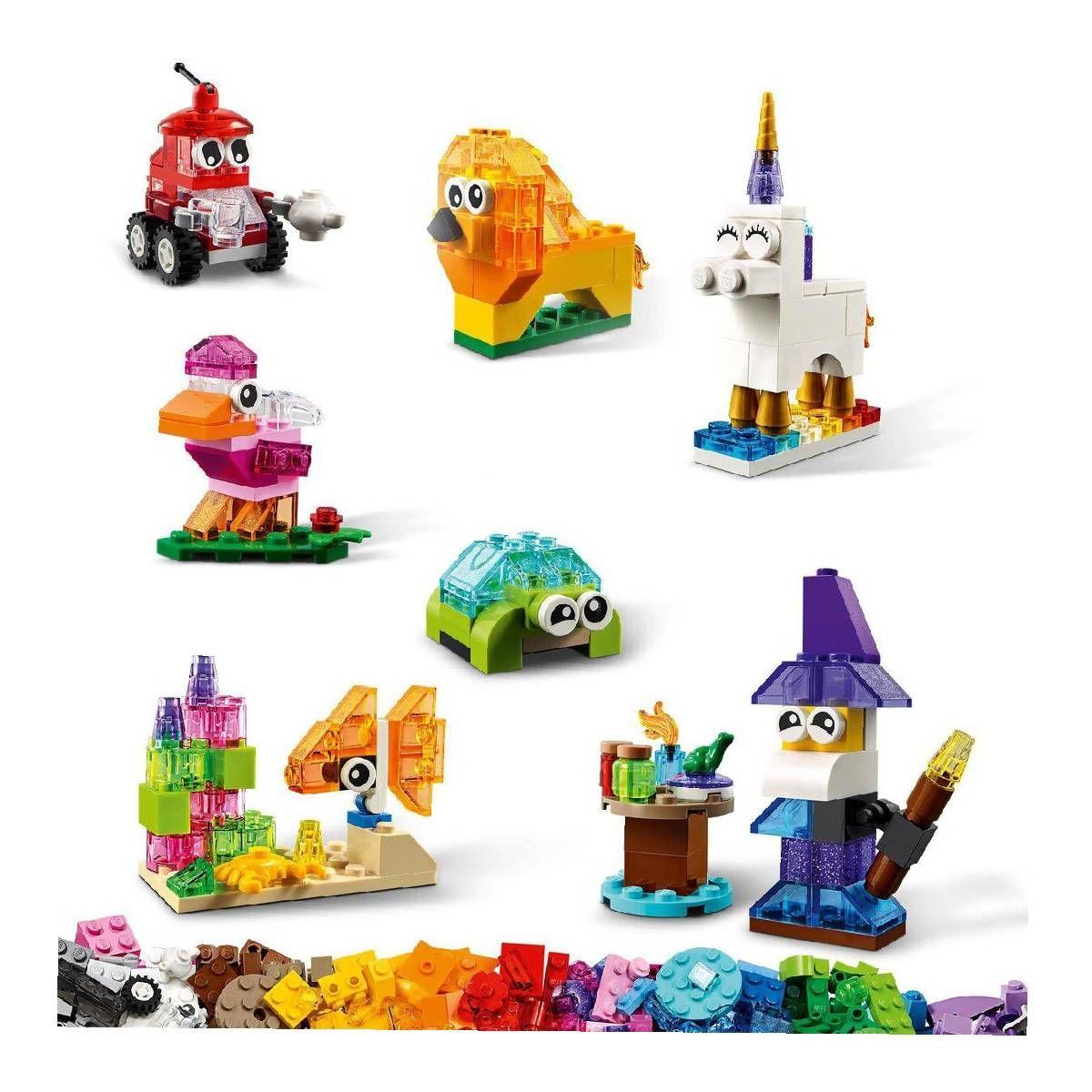 Ladrillos Creativos Transparentes Lego Classic-3