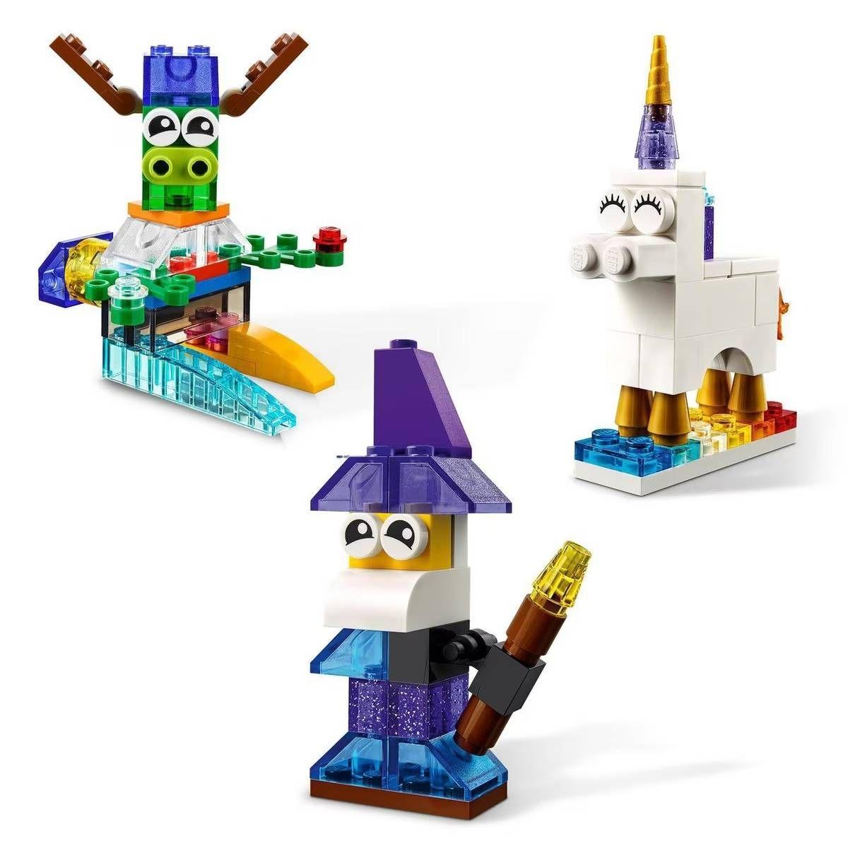 Ladrillos Creativos Transparentes Lego Classic-5
