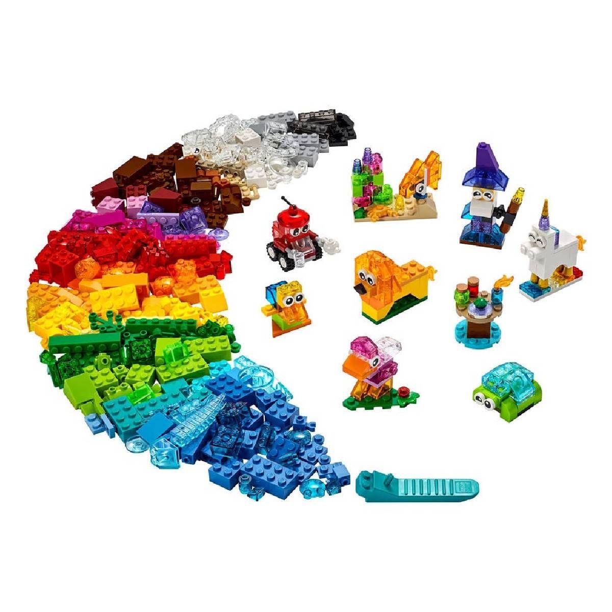 Ladrillos Creativos Transparentes Lego Classic-7