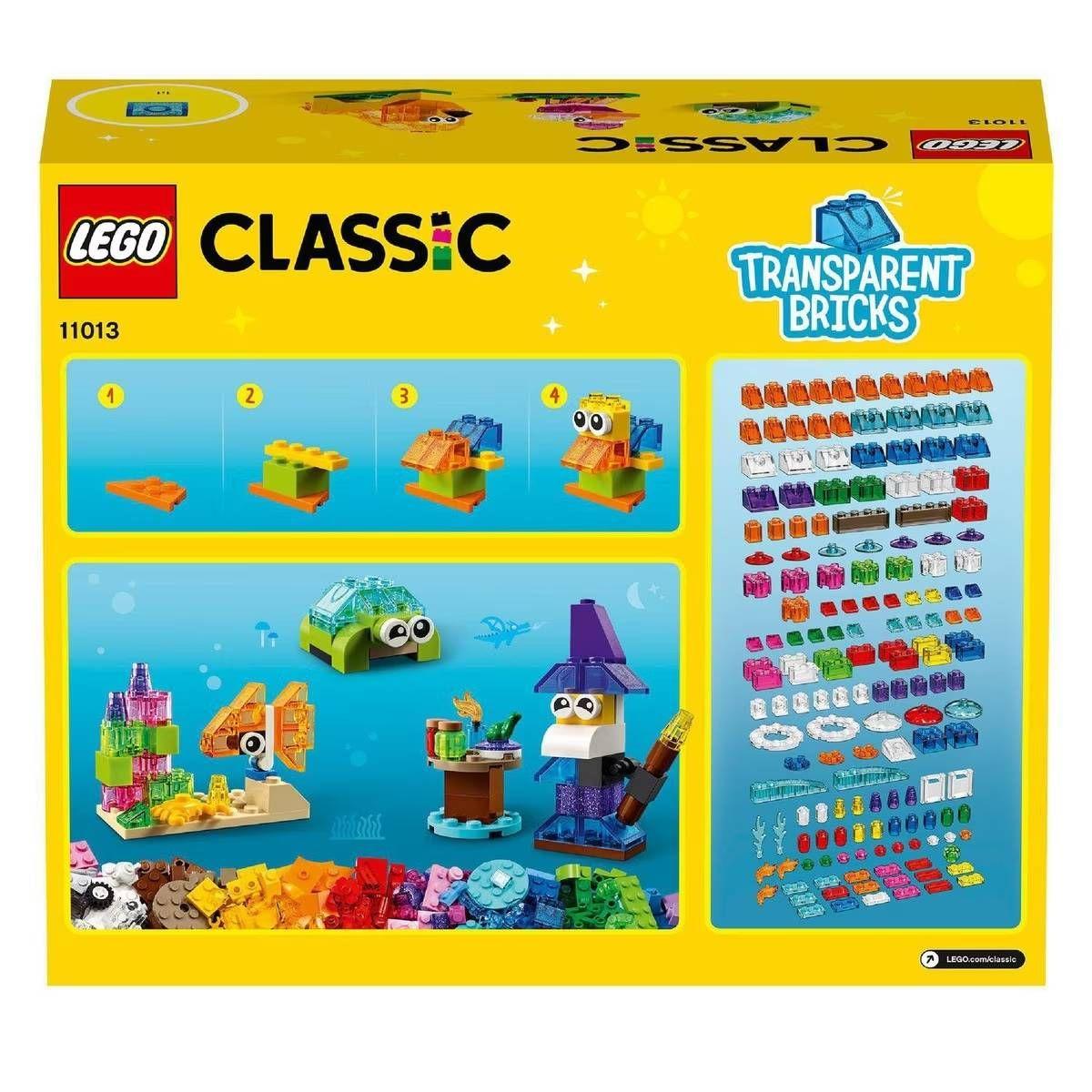 Ladrillos Creativos Transparentes Lego Classic-8
