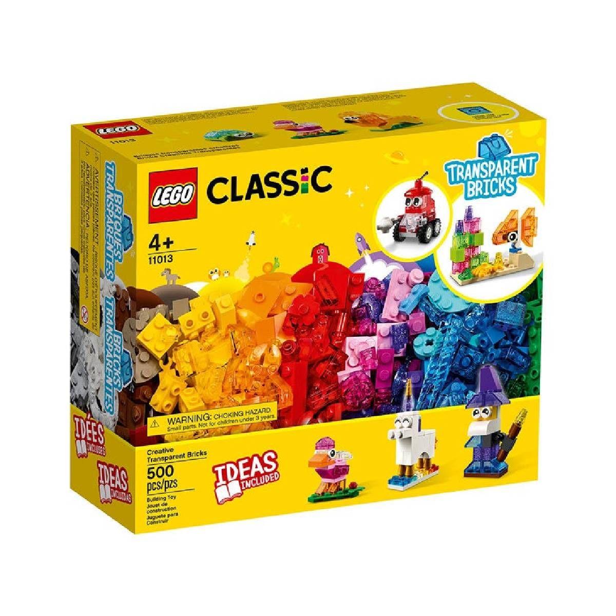 Ladrillos Creativos Transparentes Lego Classic-9
