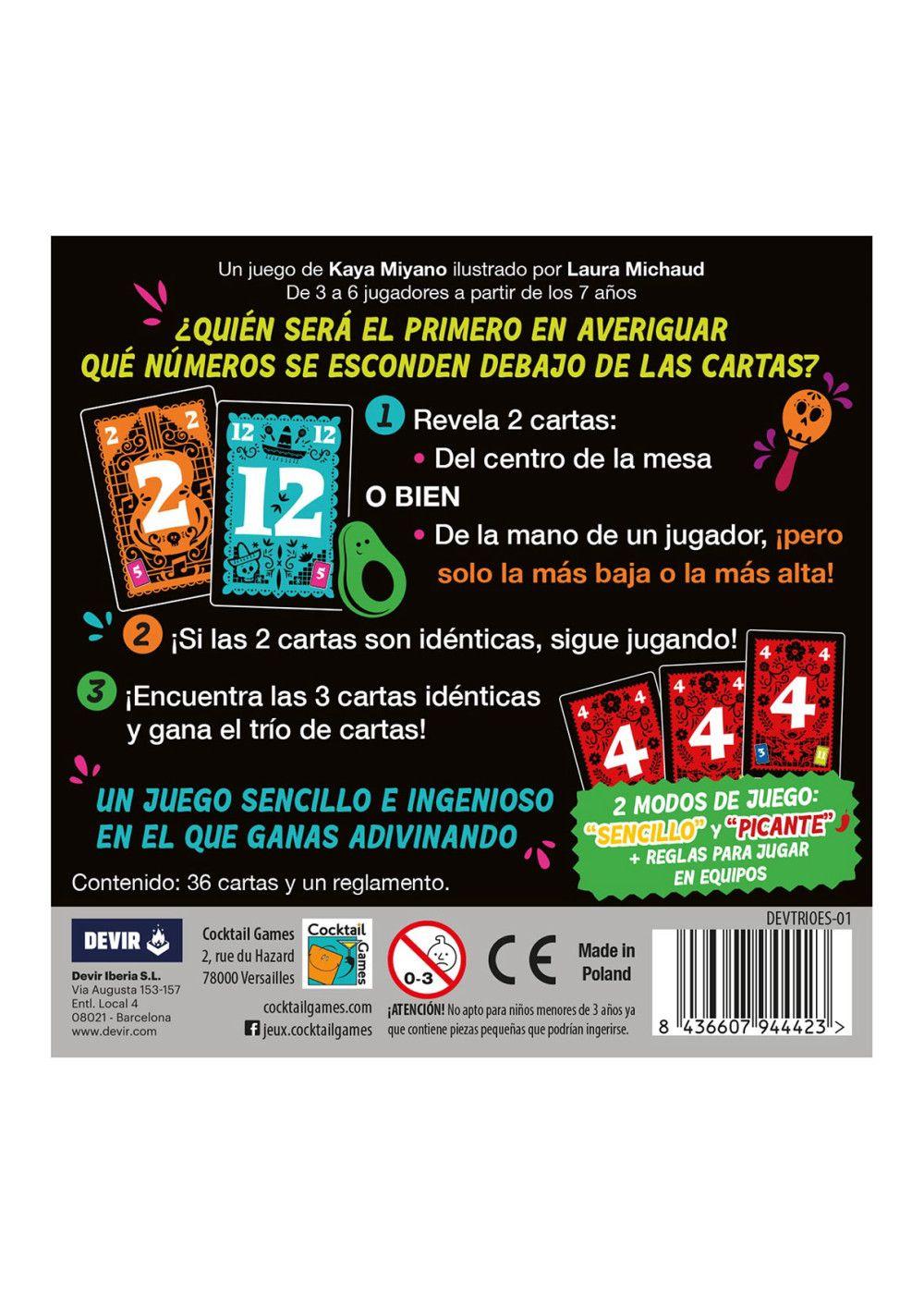 Juego De Cartas Trio Estrategia-1