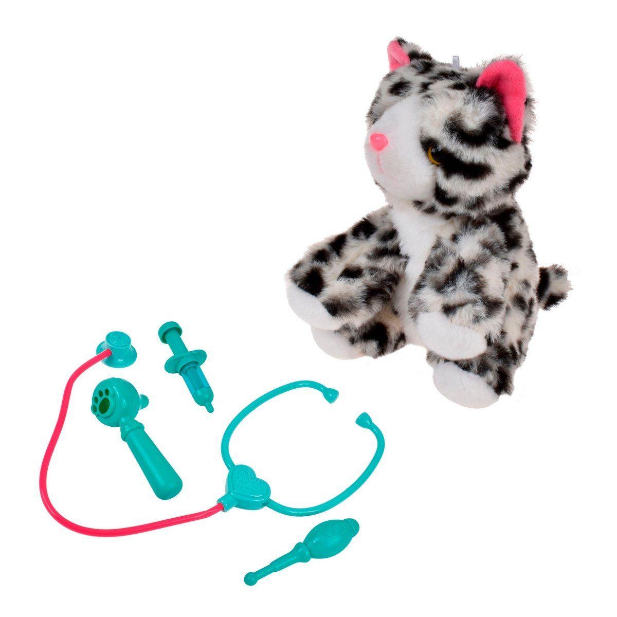 PLAYSET VETERINARIO CON GATO DE PELUCHE-1