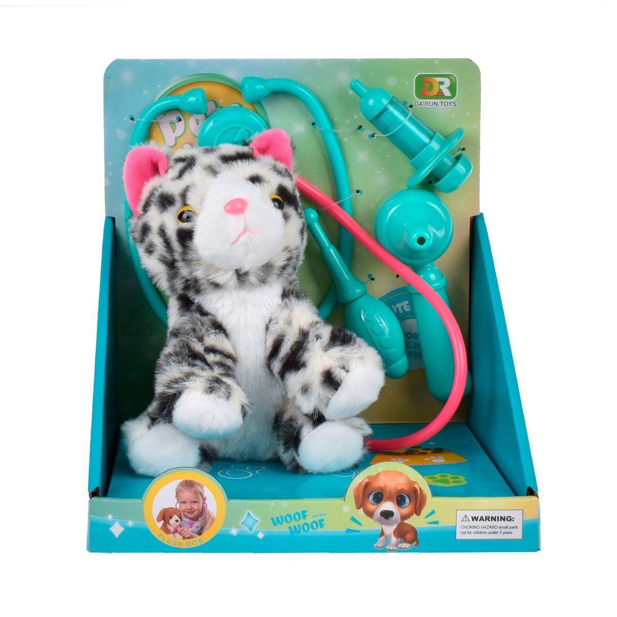 PLAYSET VETERINARIO CON GATO DE PELUCHE-3