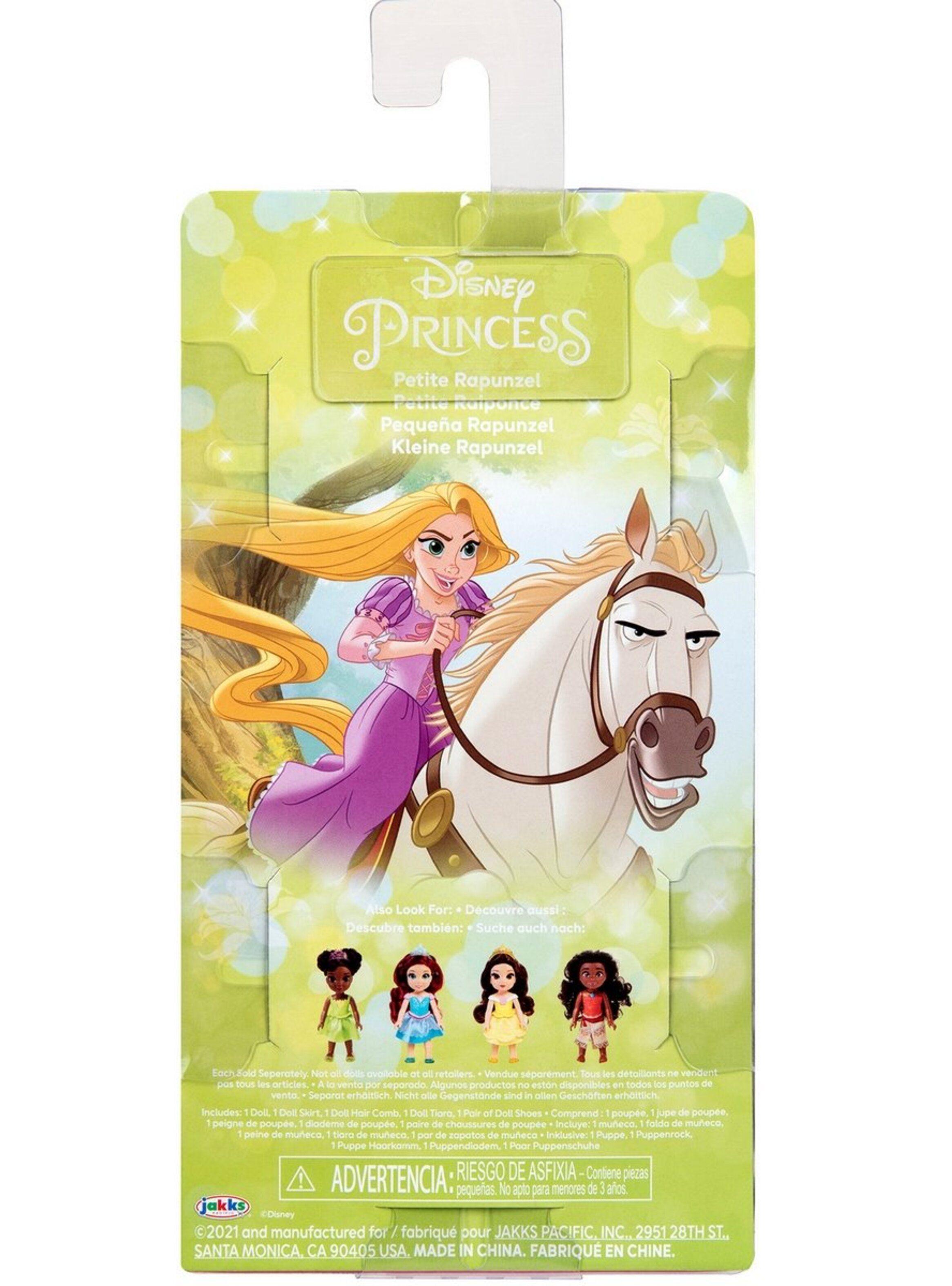 Muñeca 15 cm Disney con Peine - Rapunzel-3