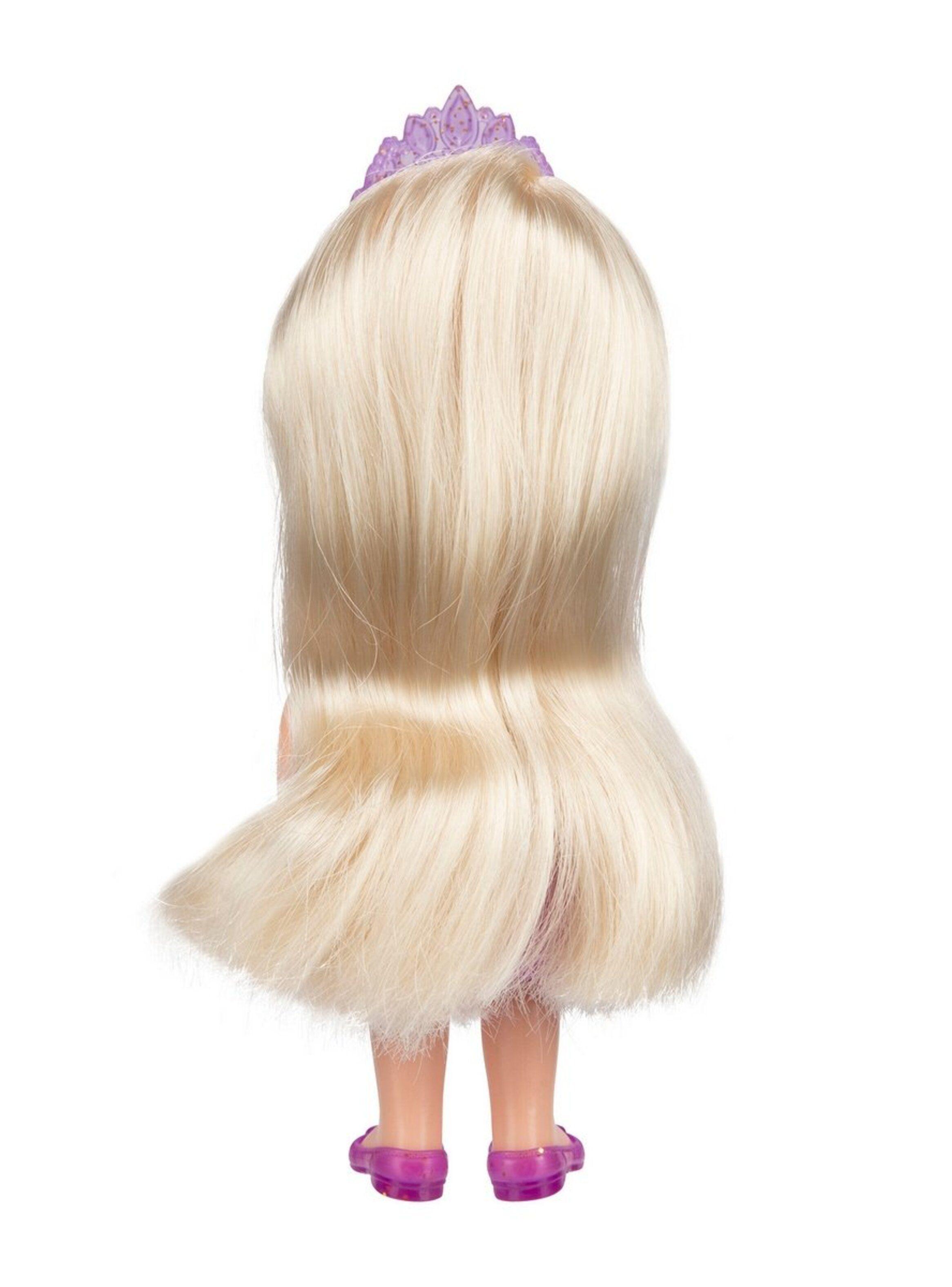 Muñeca 15 cm Disney con Peine - Rapunzel-4